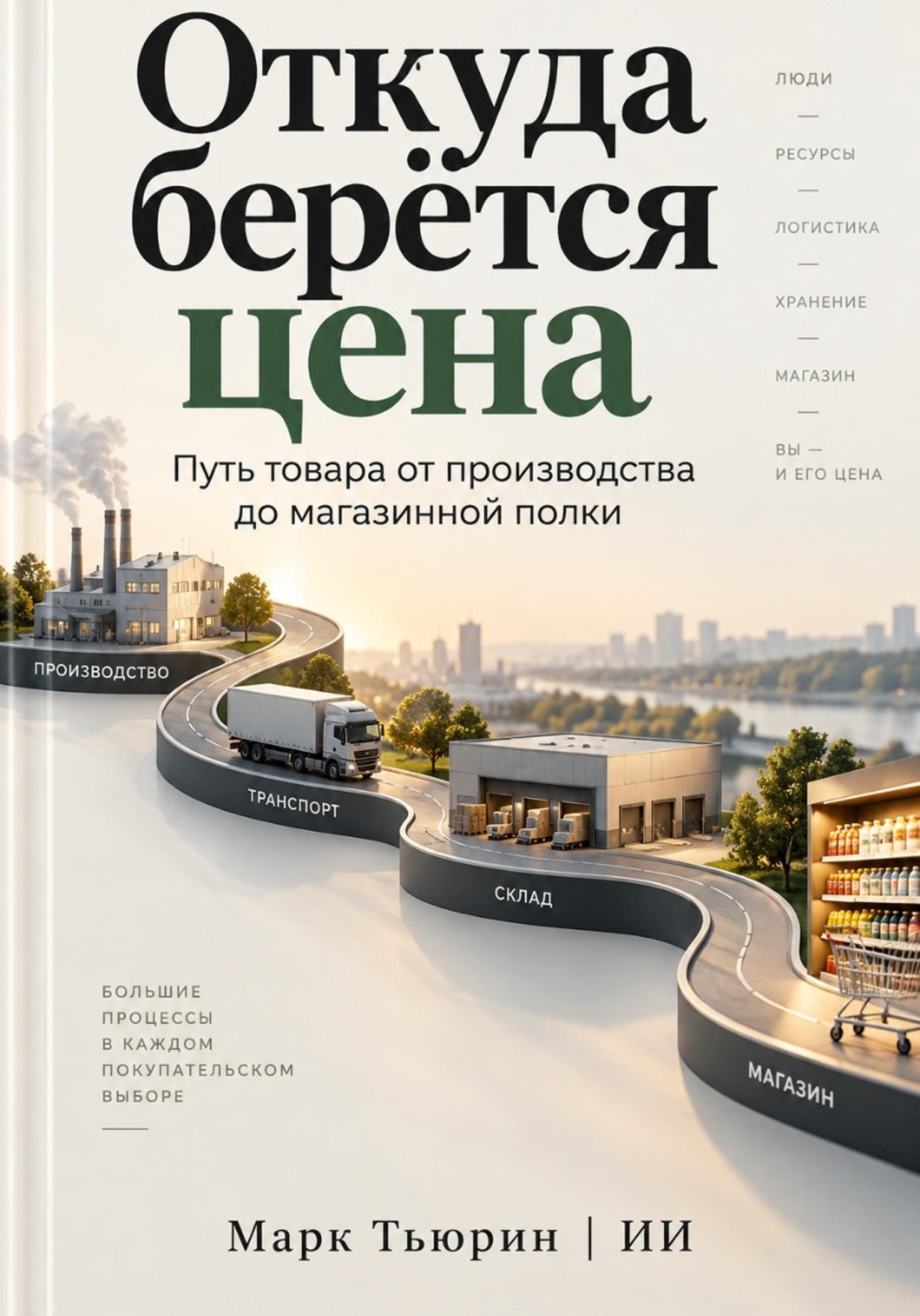 Обложка книги «Откуда берётся цена: Путь товара от производства до магазинной полки»