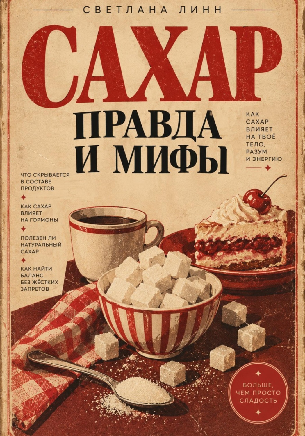 Обложка книги «Сахар: правда и мифы»