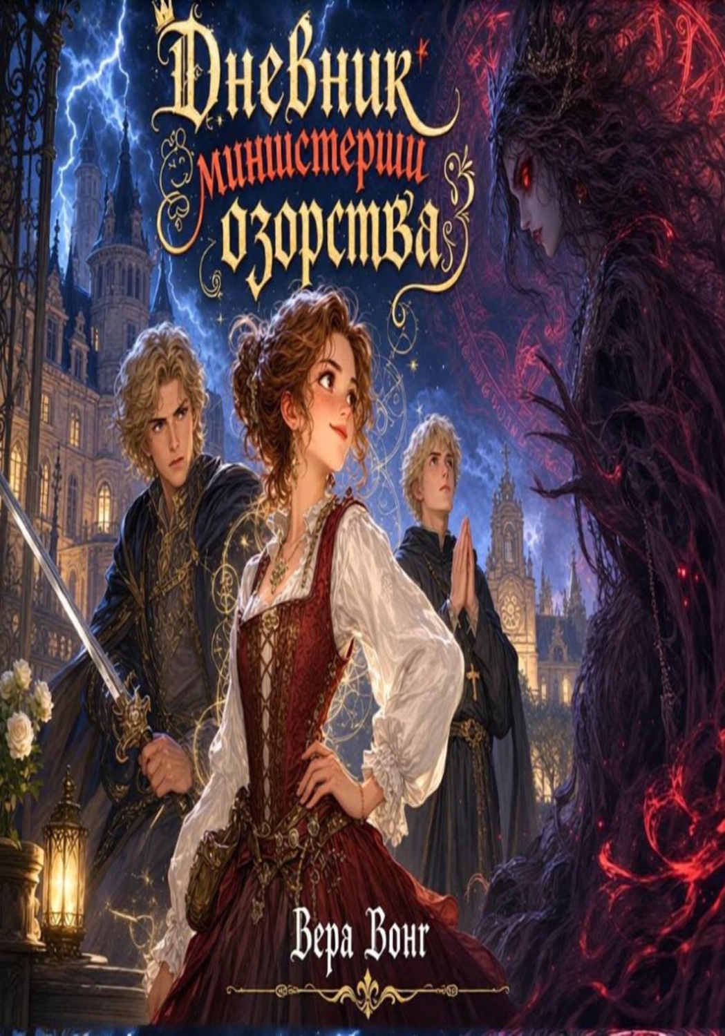 Обложка книги «Дневник министерши озорства»