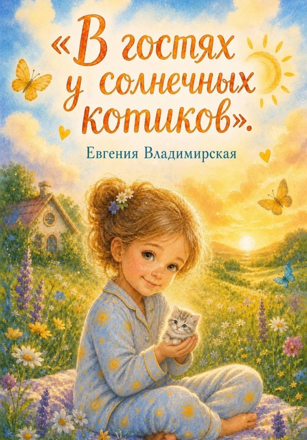 Обложка книги «В гостях у солнечных котиков»