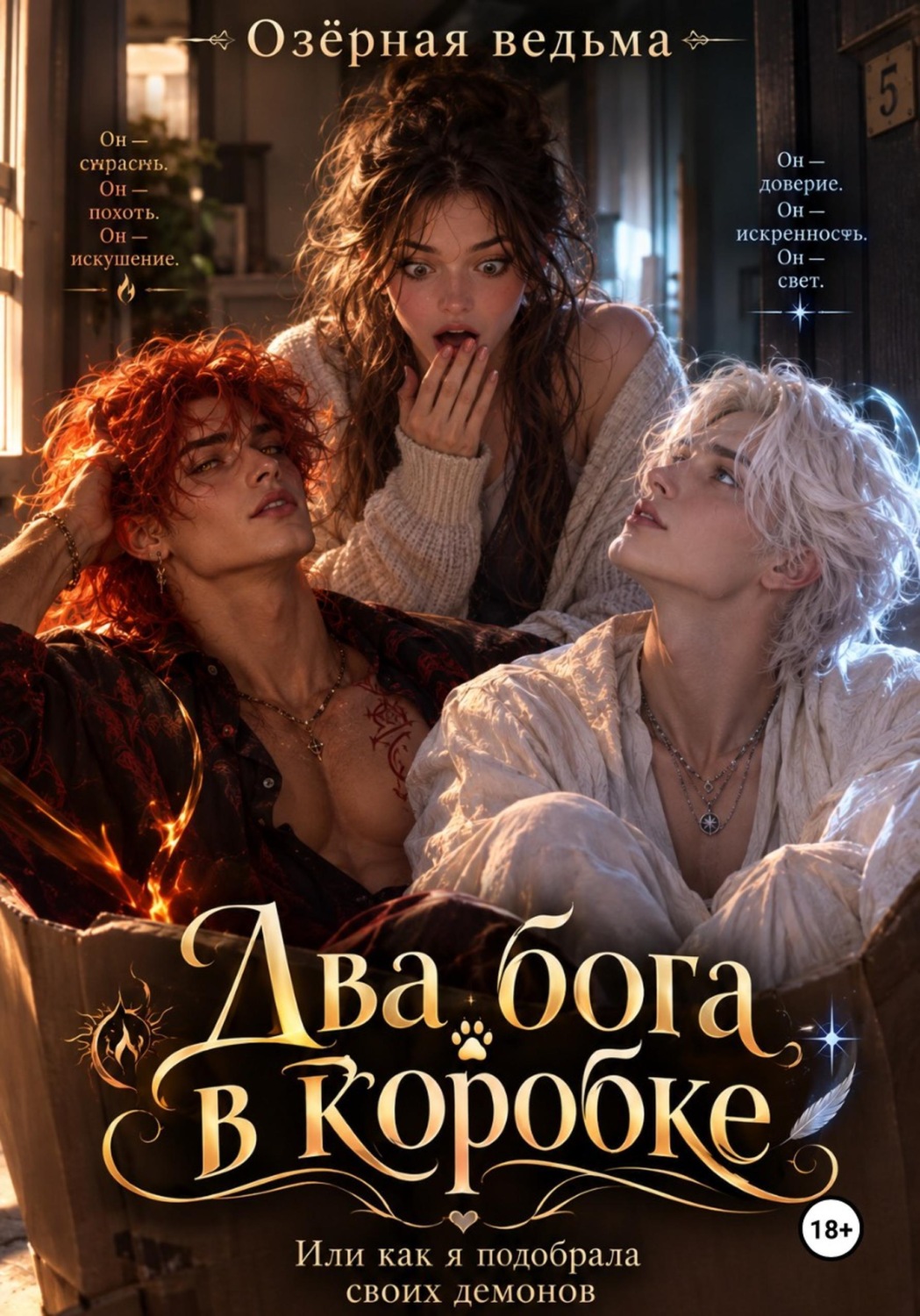 Обложка книги «Два бога в коробке или Как я подобрала своих демонов»
