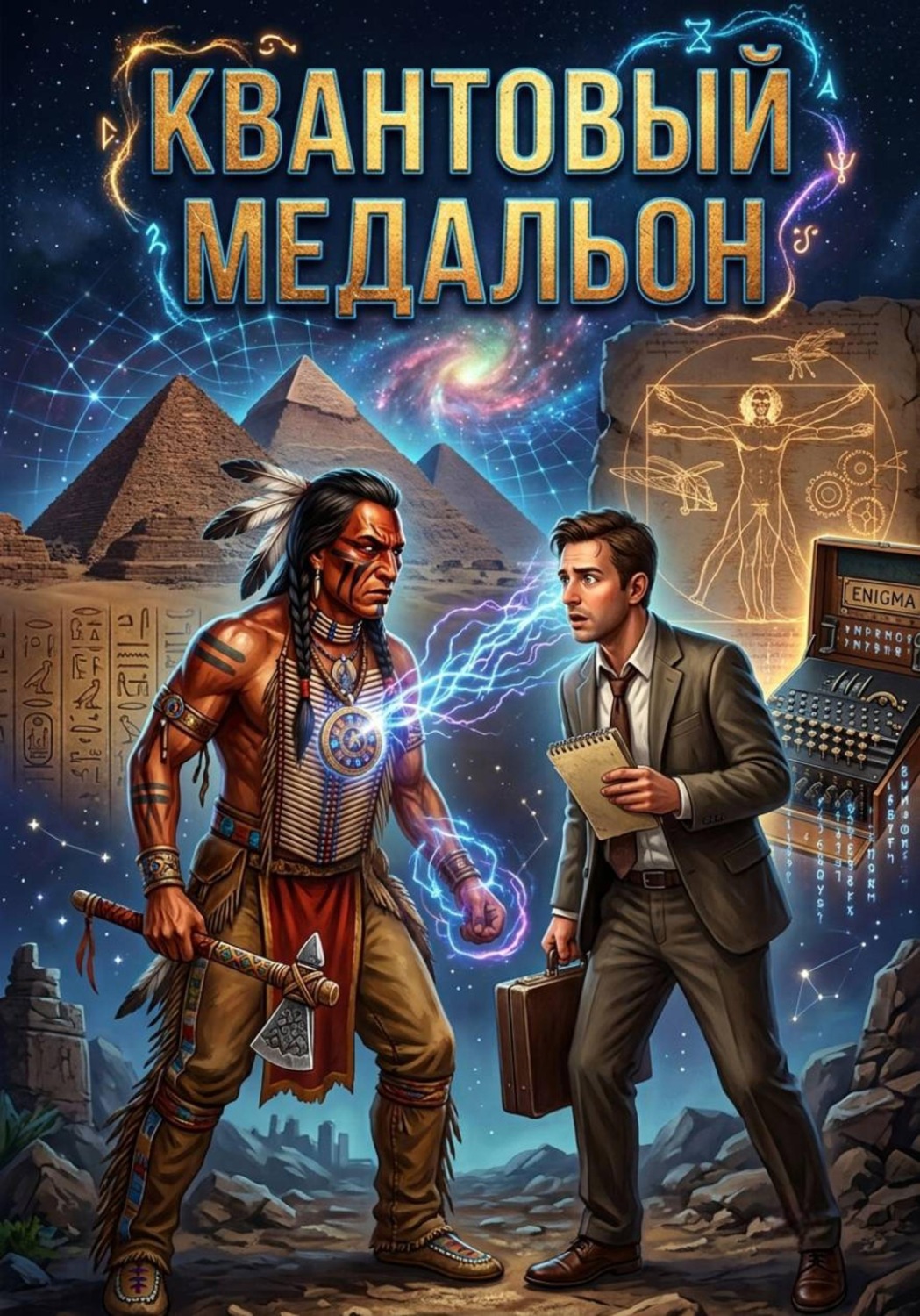 Обложка книги «Квантовый медальон»