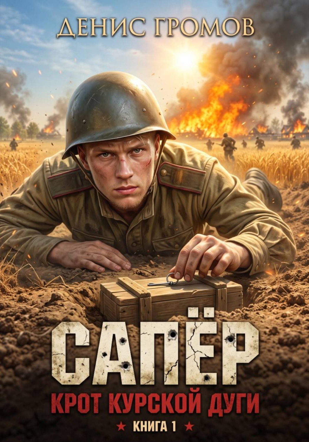 Обложка книги «Сапер. Крот Курской дуги»