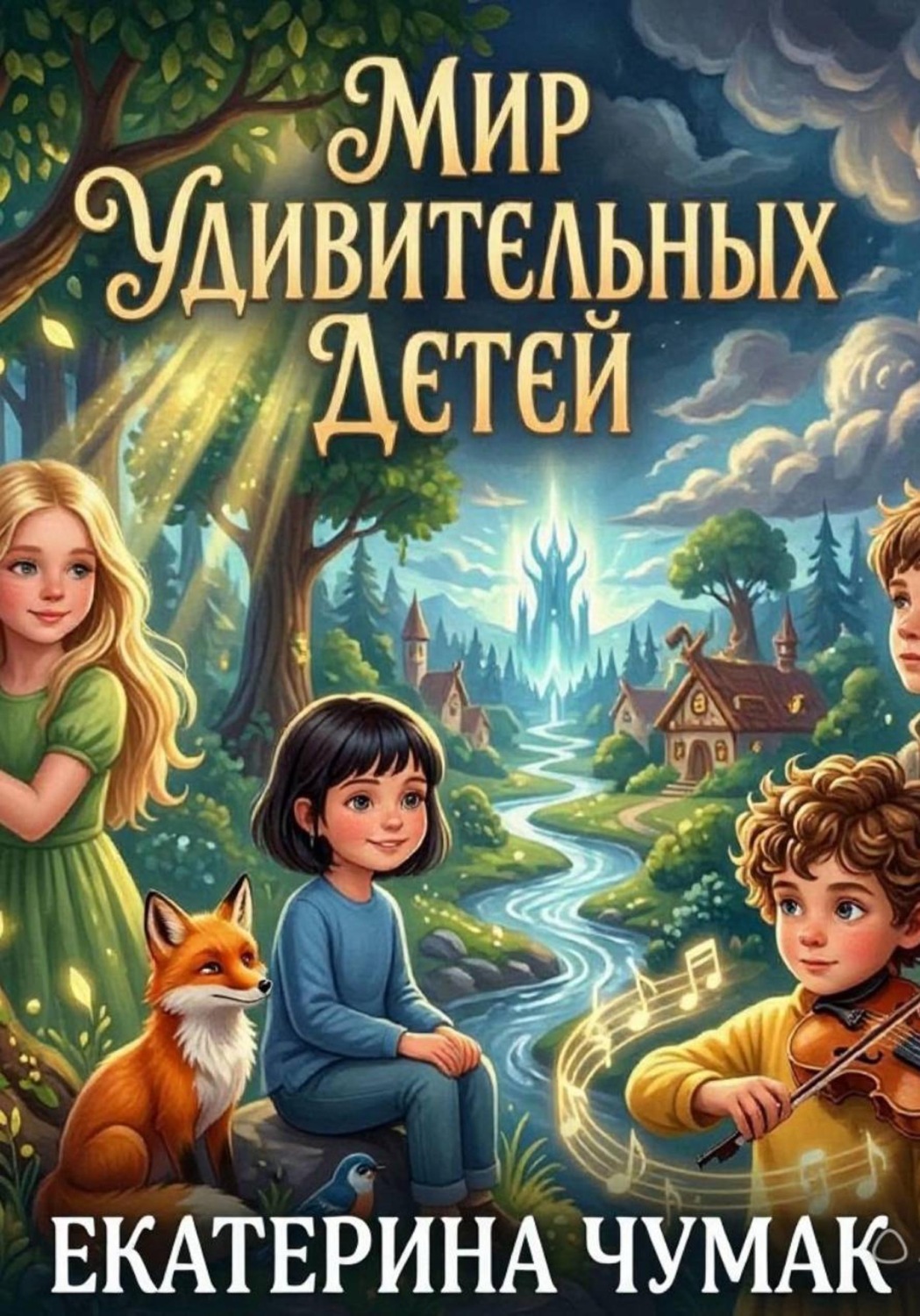 Обложка книги «Мир удивительных детей»