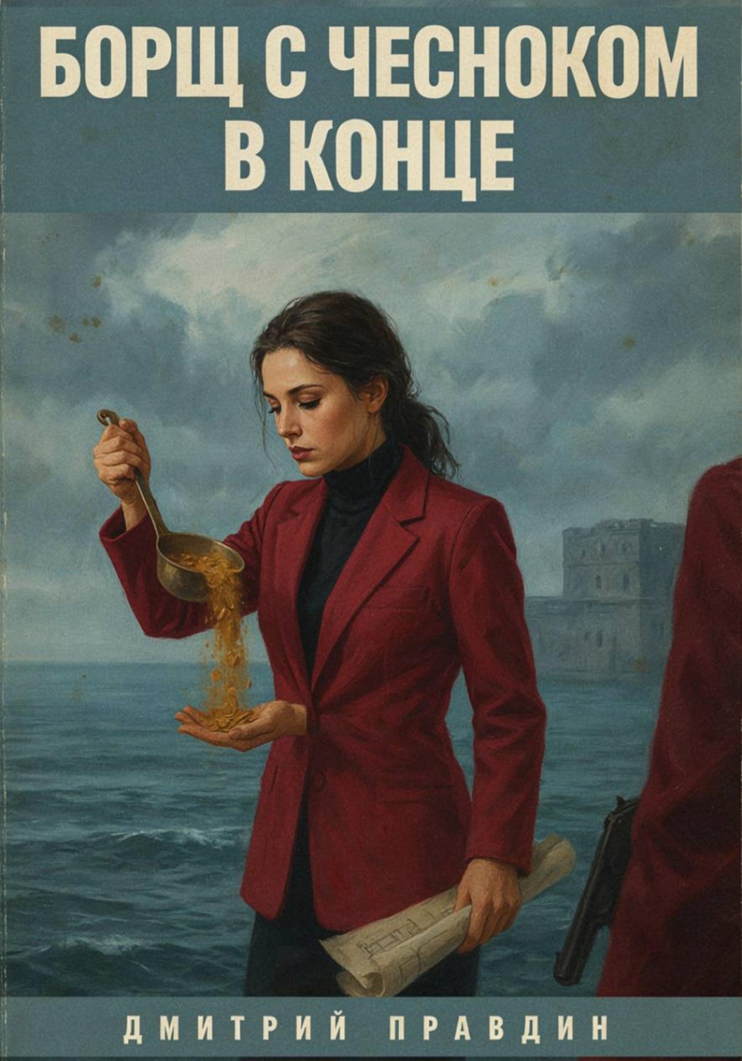Обложка книги «Борщ с чесноком в конце»