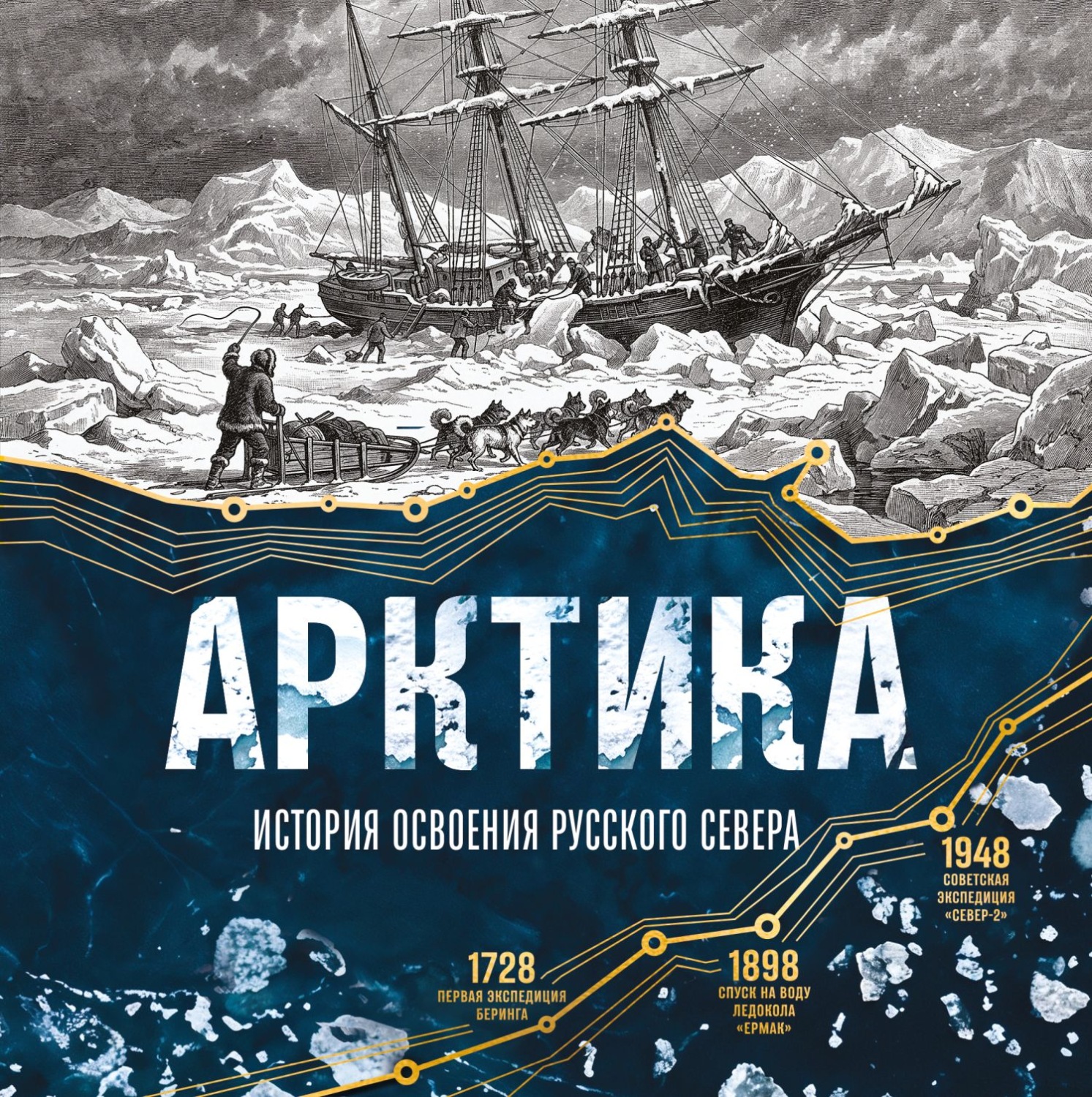 Обложка книги «Арктика. История освоения Русского Севера»
