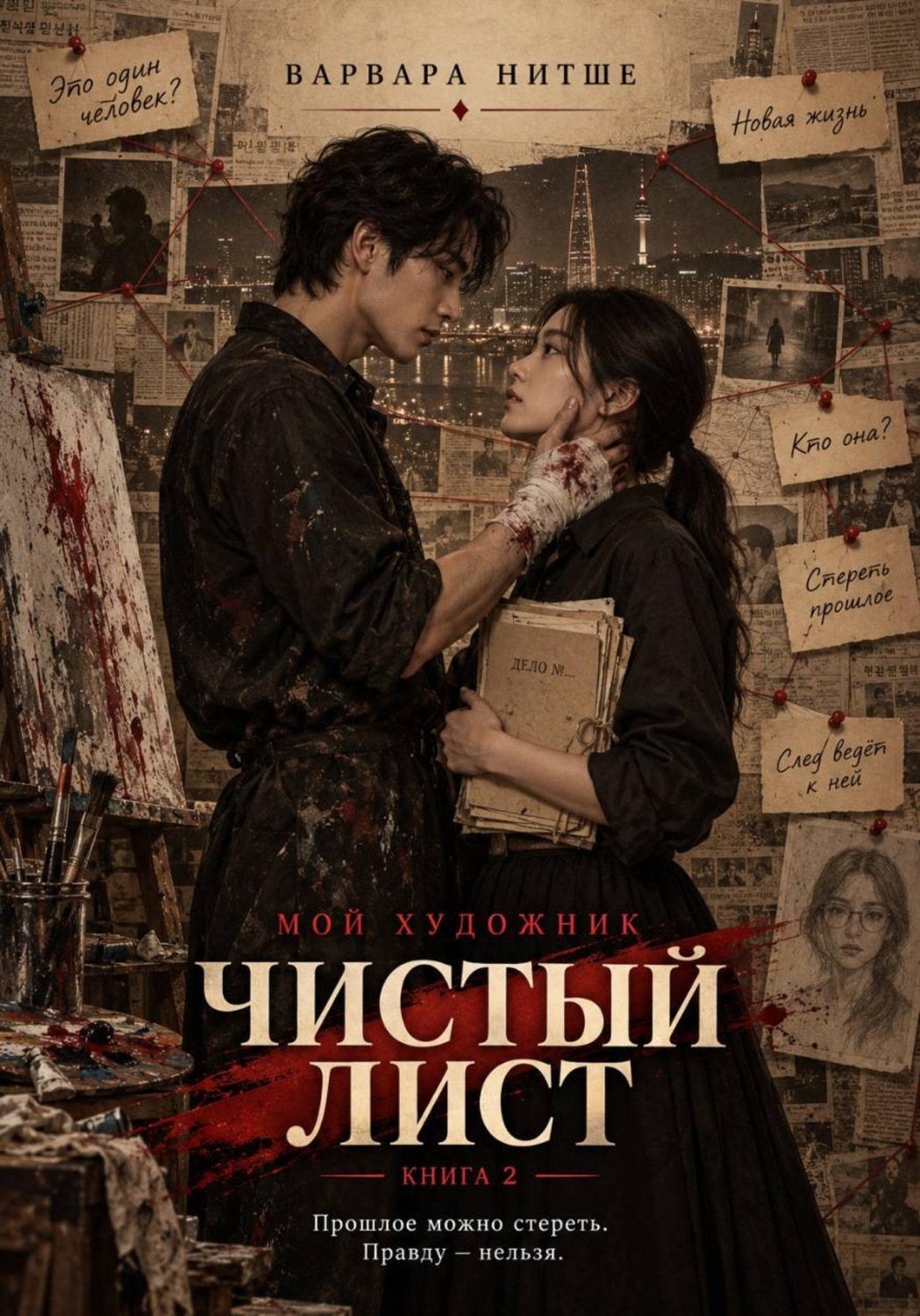Обложка книги «Мой художник. Чистый лист. Книга 2»