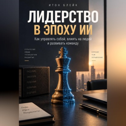 Обложка книги «Лидерство в эпоху ИИ. Как управлять собой, влиять на людей и развивать команду»