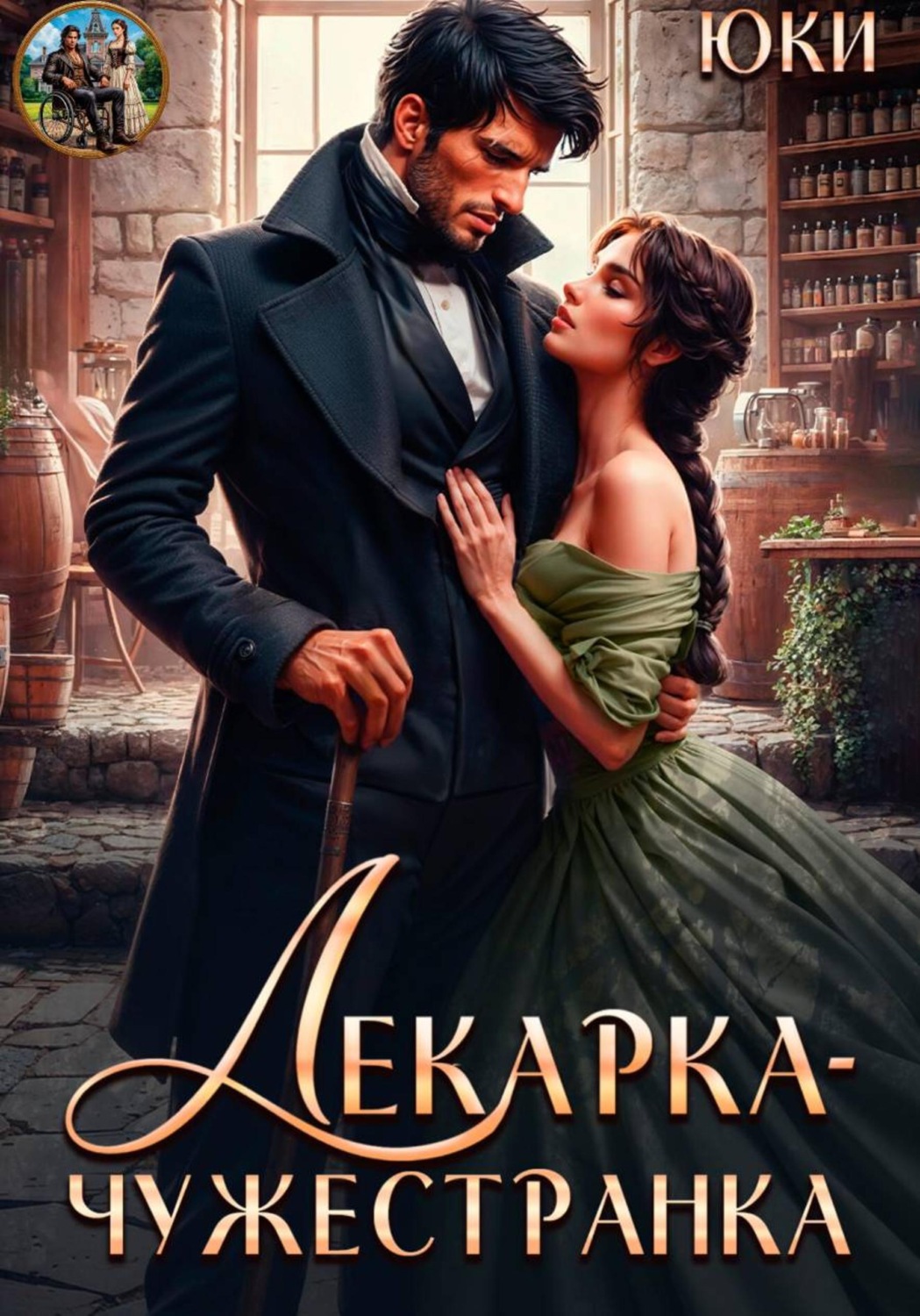 Обложка книги «Лекарка-чужестранка»