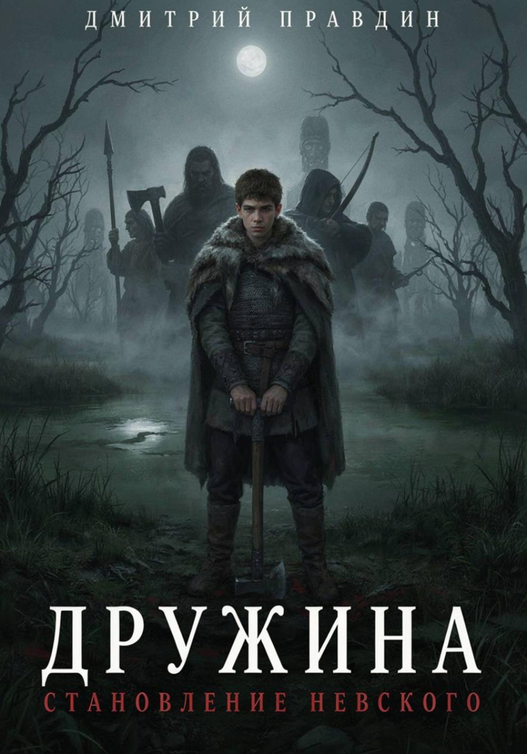 Обложка книги «Дружина: Становление Невского»