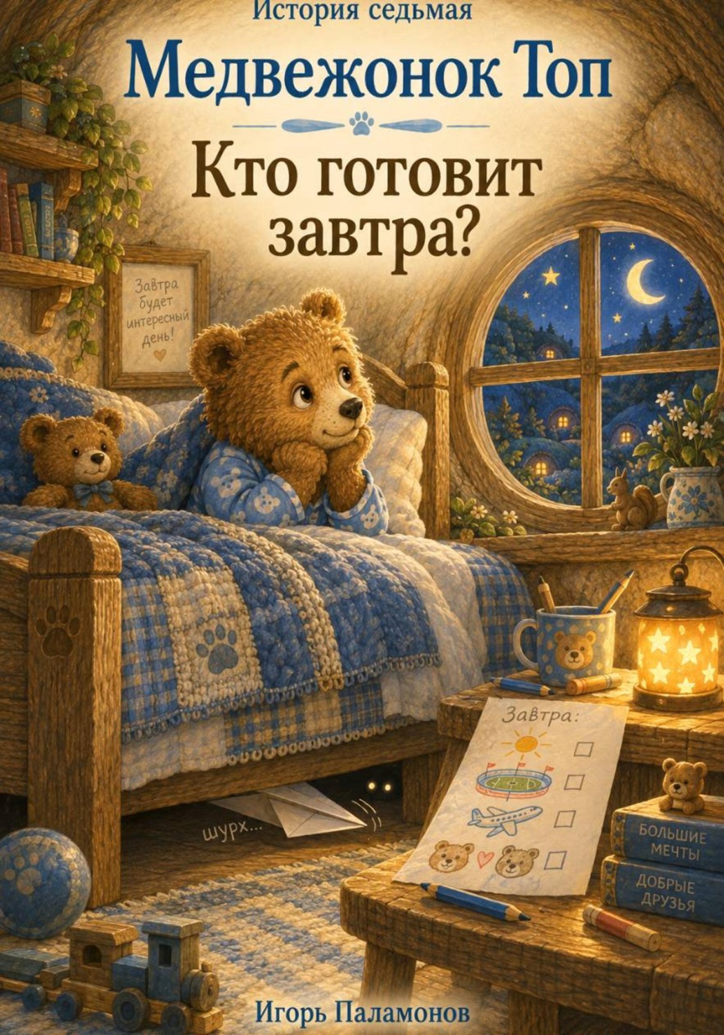 Обложка книги «Кто готовит завтра? Как Топ решил приготовить себе завтра»
