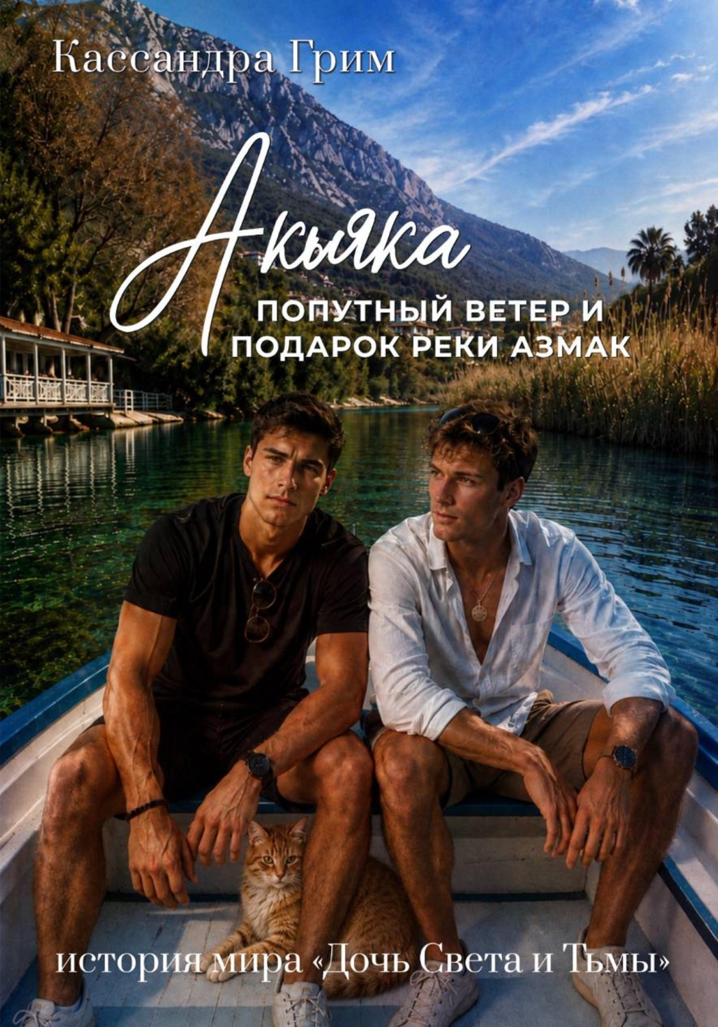 Обложка книги «Акьяка. Попутный ветер и подарок реки Азмак»