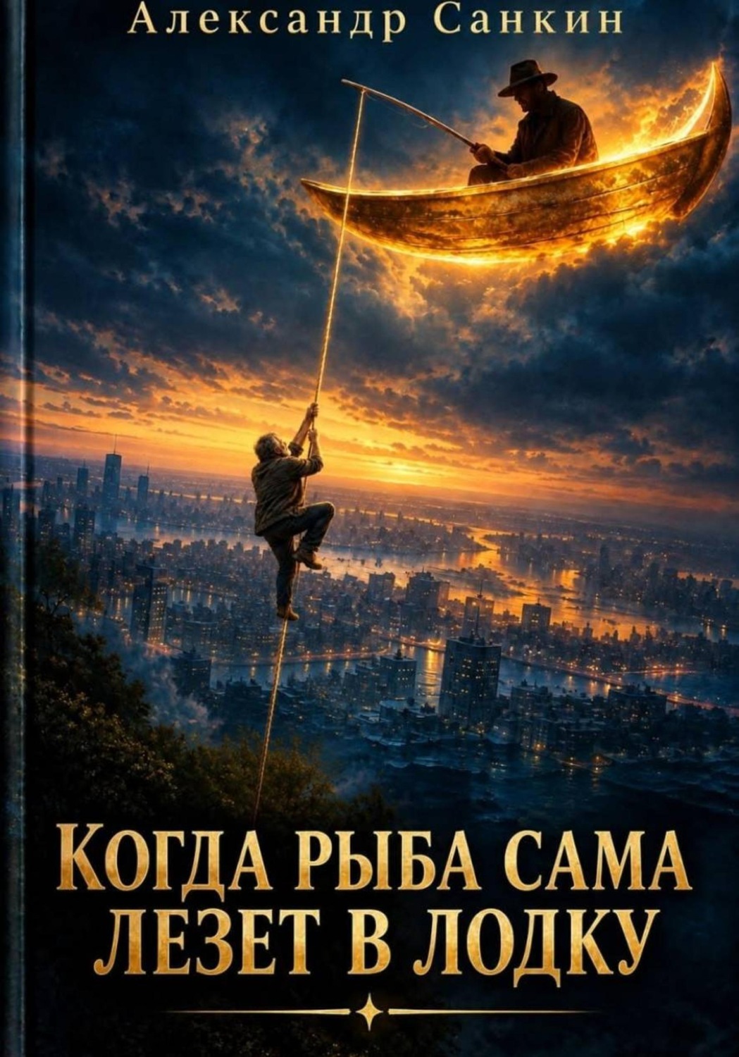 Обложка книги «Когда Рыба Сама Лезет в Лодку»