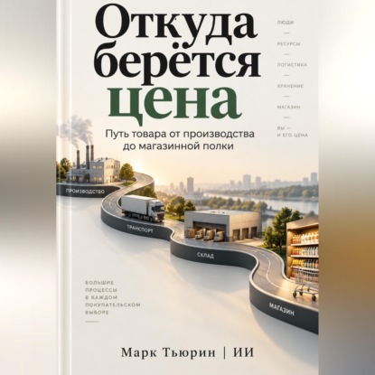Обложка книги «Откуда берётся цена: Путь товара от производства до магазинной полки»