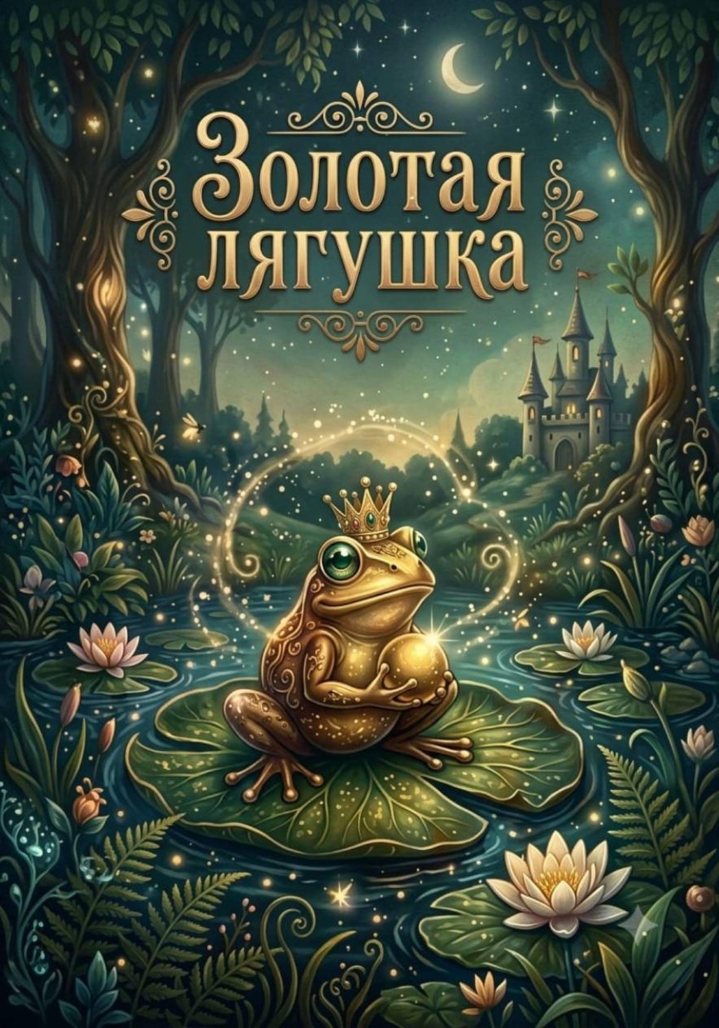 Обложка книги «Золотая лягушка»