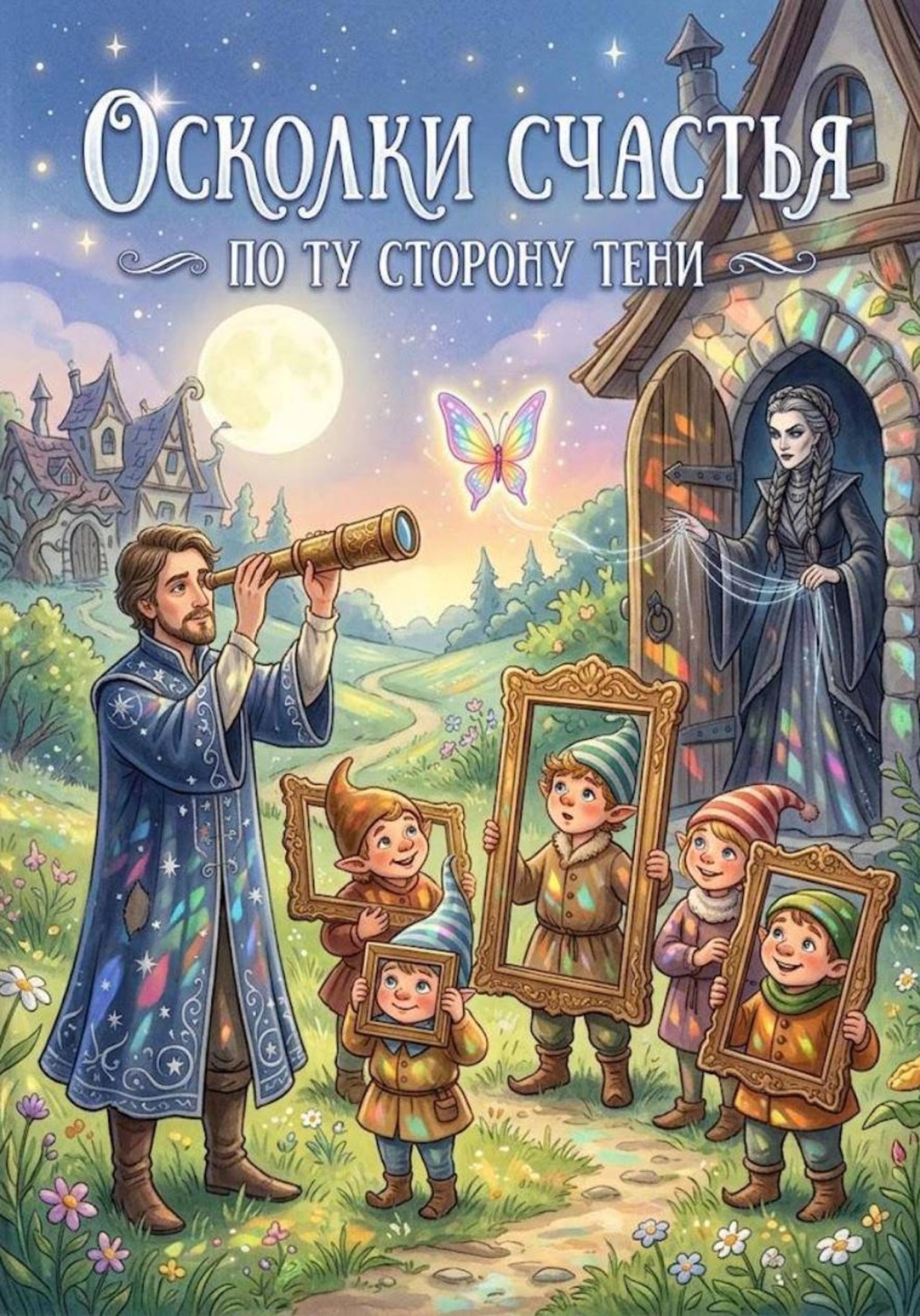 Обложка книги «Осколки счастья по ту сторону тени»