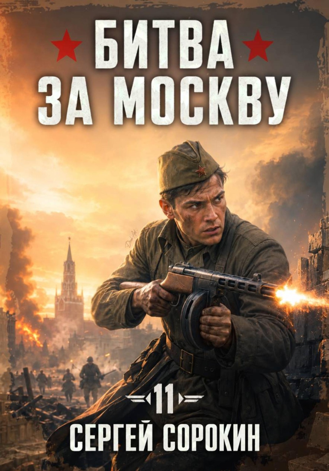 Обложка книги «Битва за москву 1941 - 11»