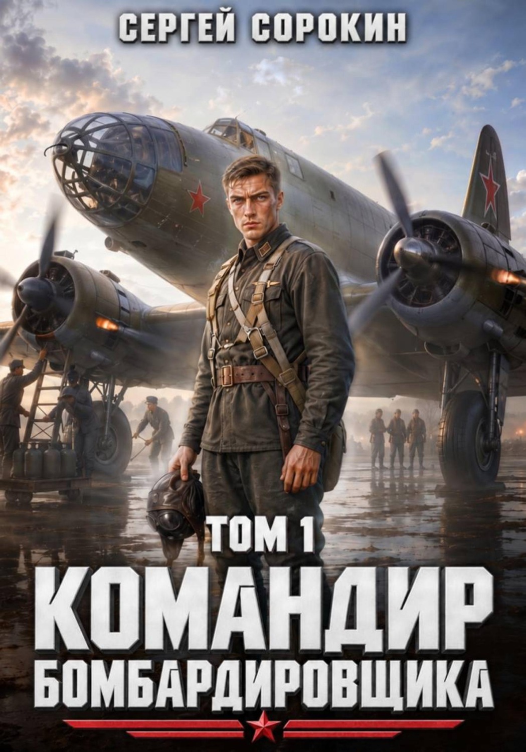 Обложка книги «Командир бомбардировщика - 1»