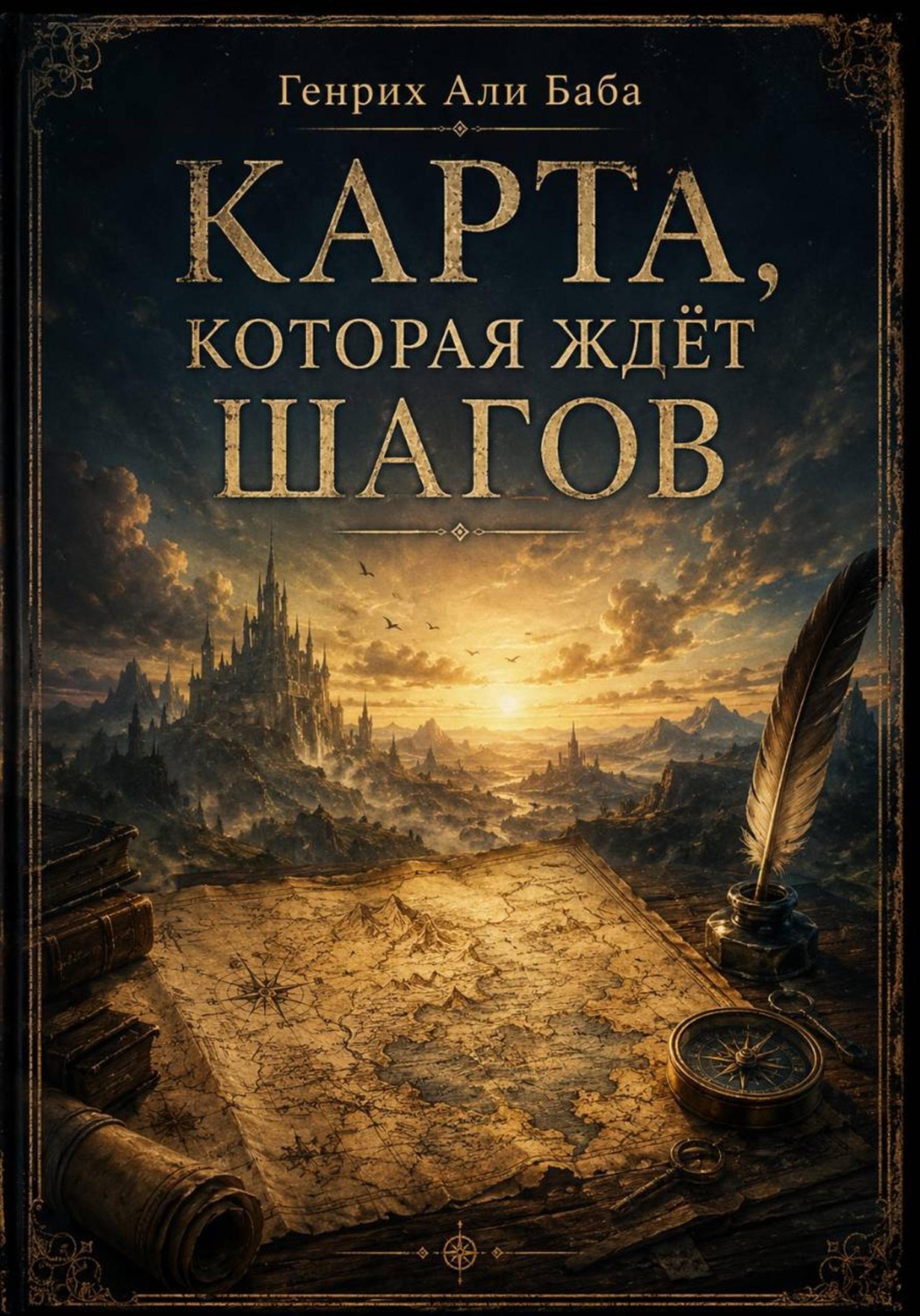 Обложка книги «КАРТА, КОТОРАЯ ЖДЁТ ШАГОВ»