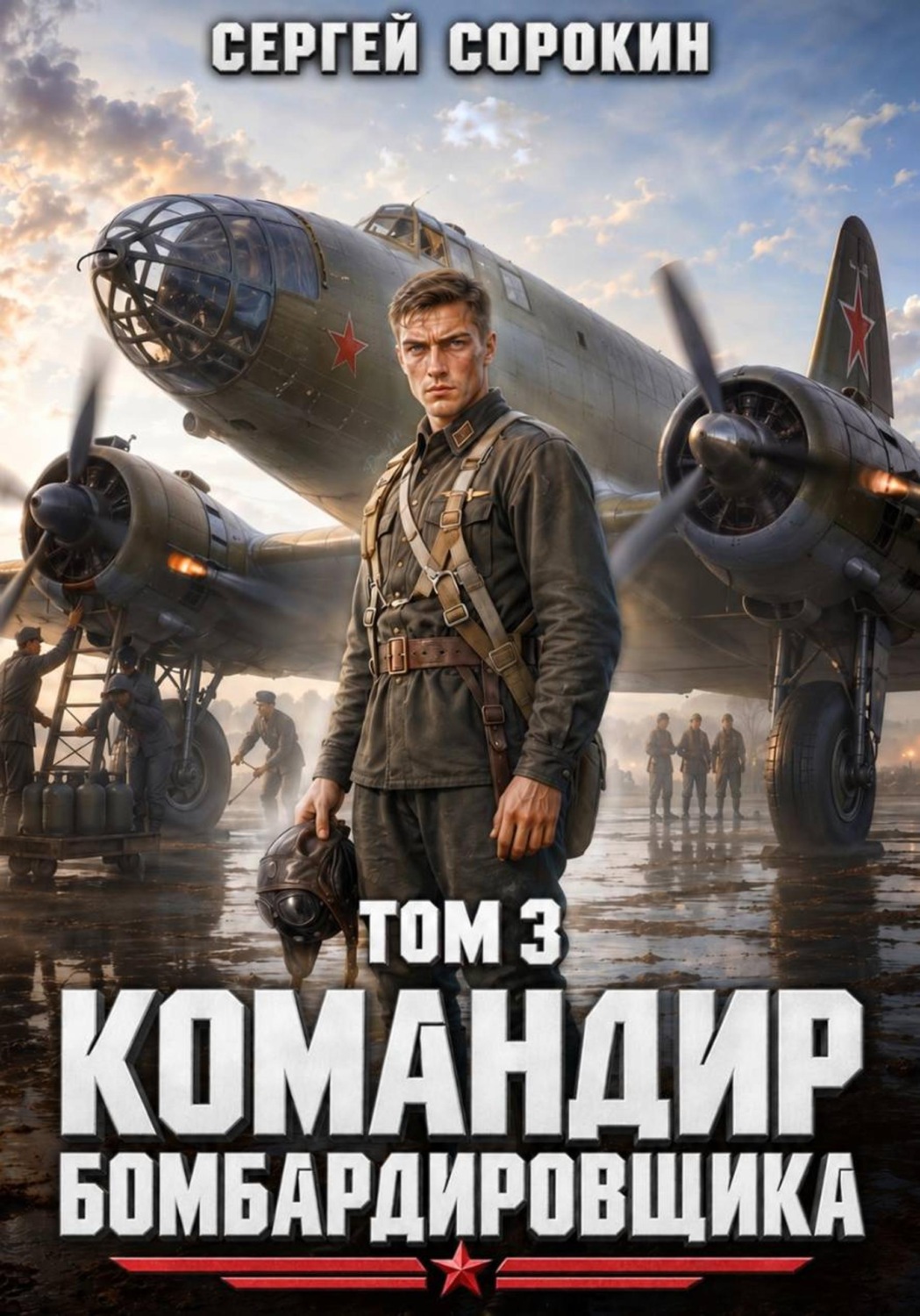 Обложка книги «Командир бомбардировщика - 3»