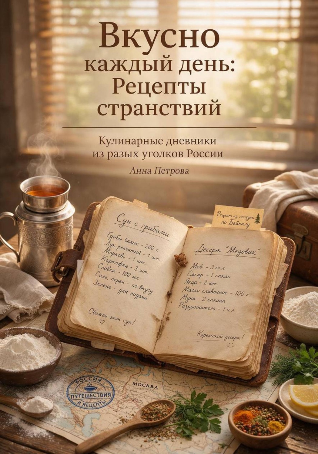 Обложка книги «Рецепты странствий»