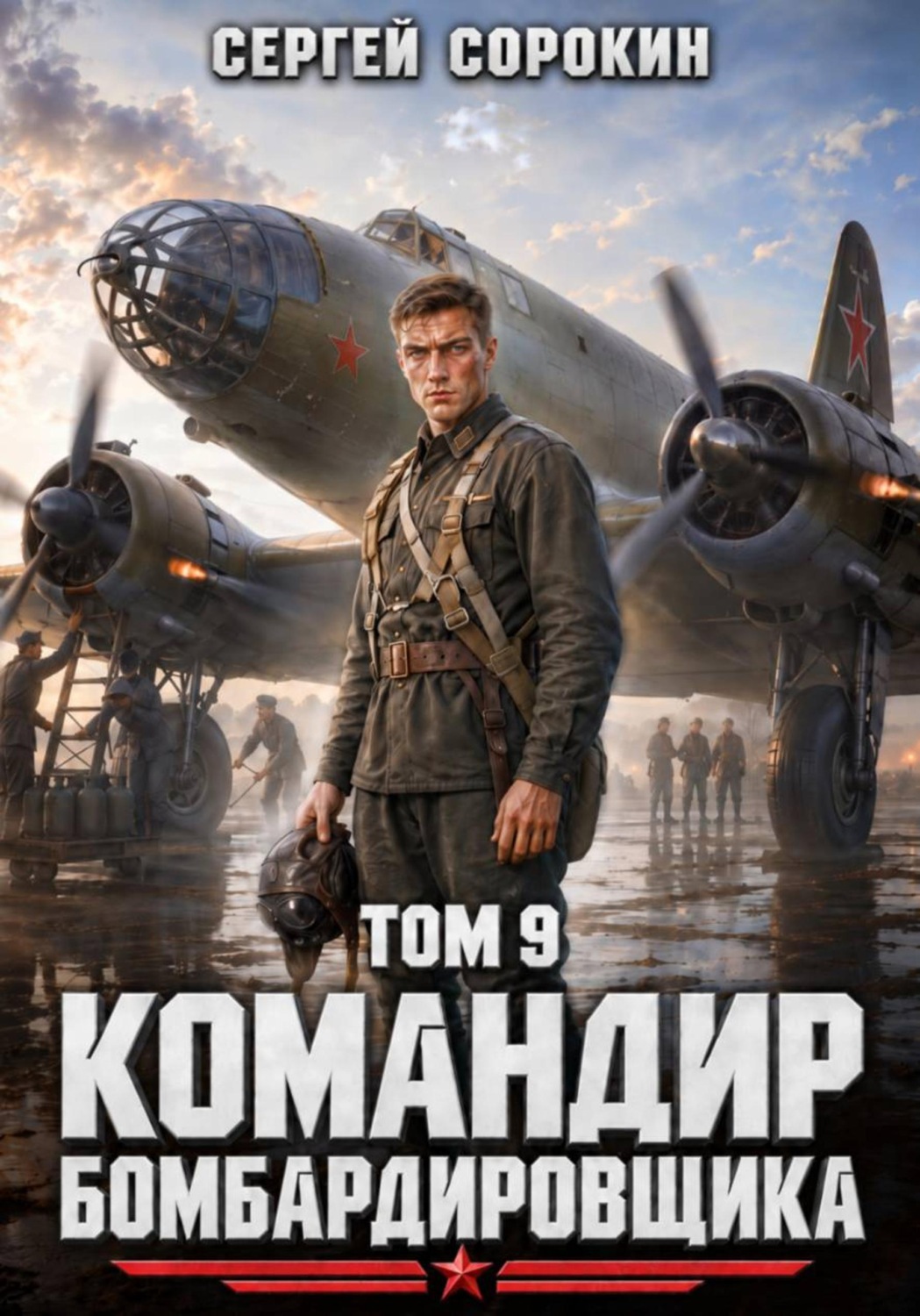 Обложка книги «Командир бомбардировщика - 9»