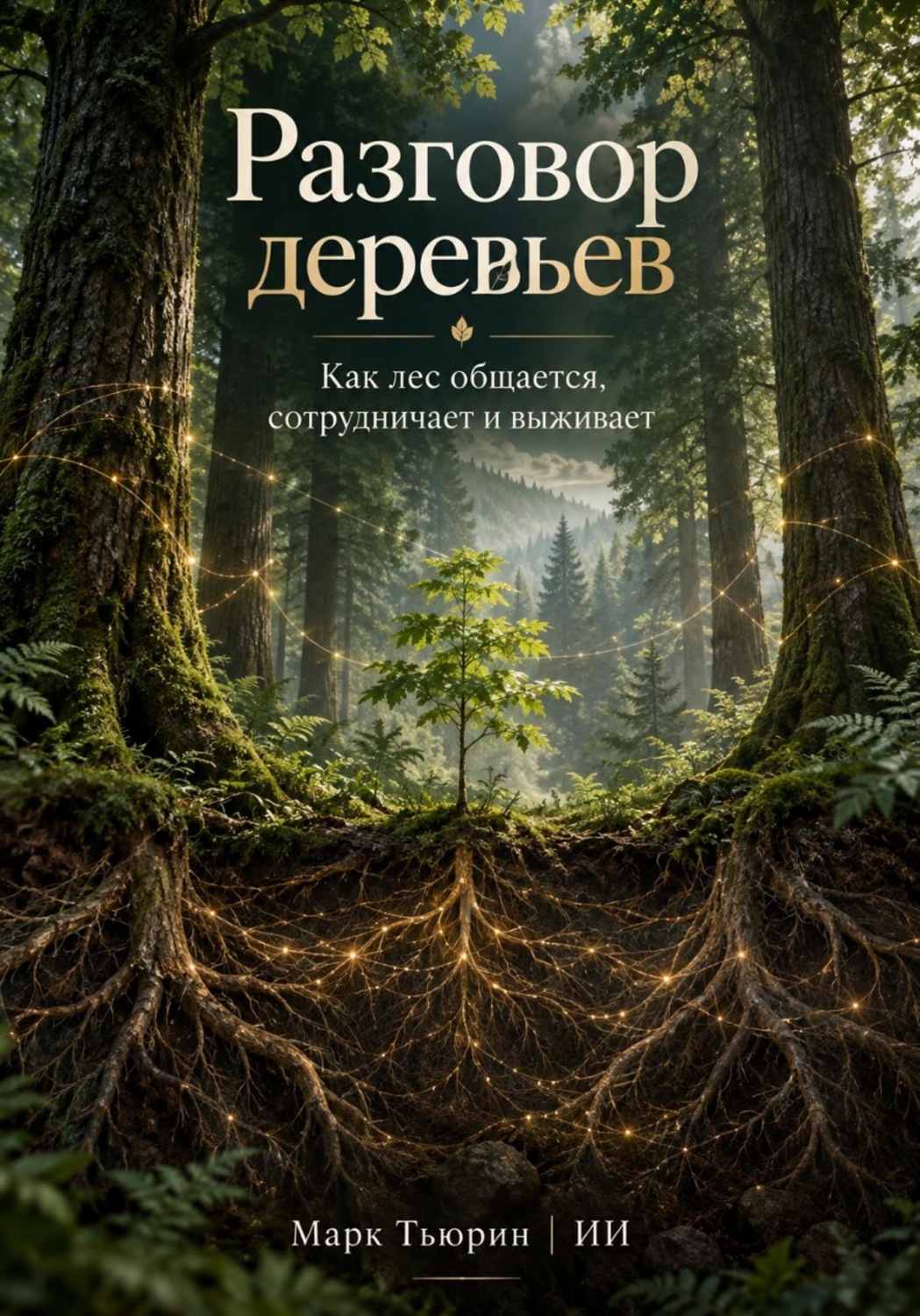 Обложка книги «Разговор деревьев: Как лес общается, сотрудничает и выживает»
