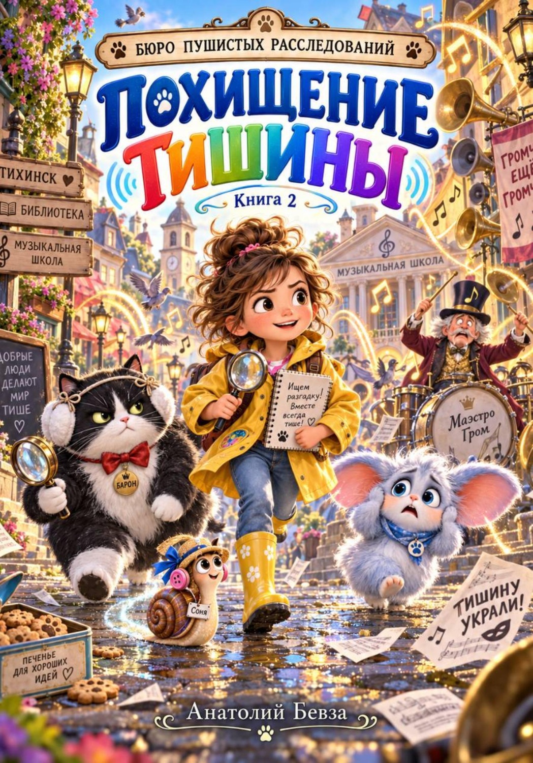 Обложка книги «Похищение тишины»