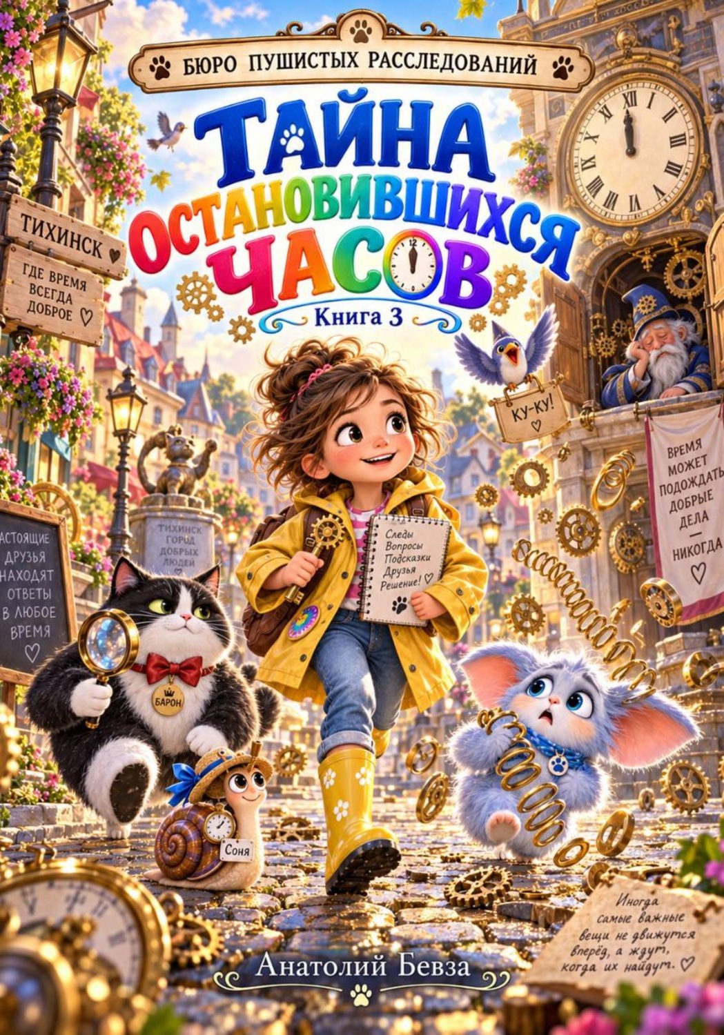 Обложка книги «Тайна остановившихся часов»