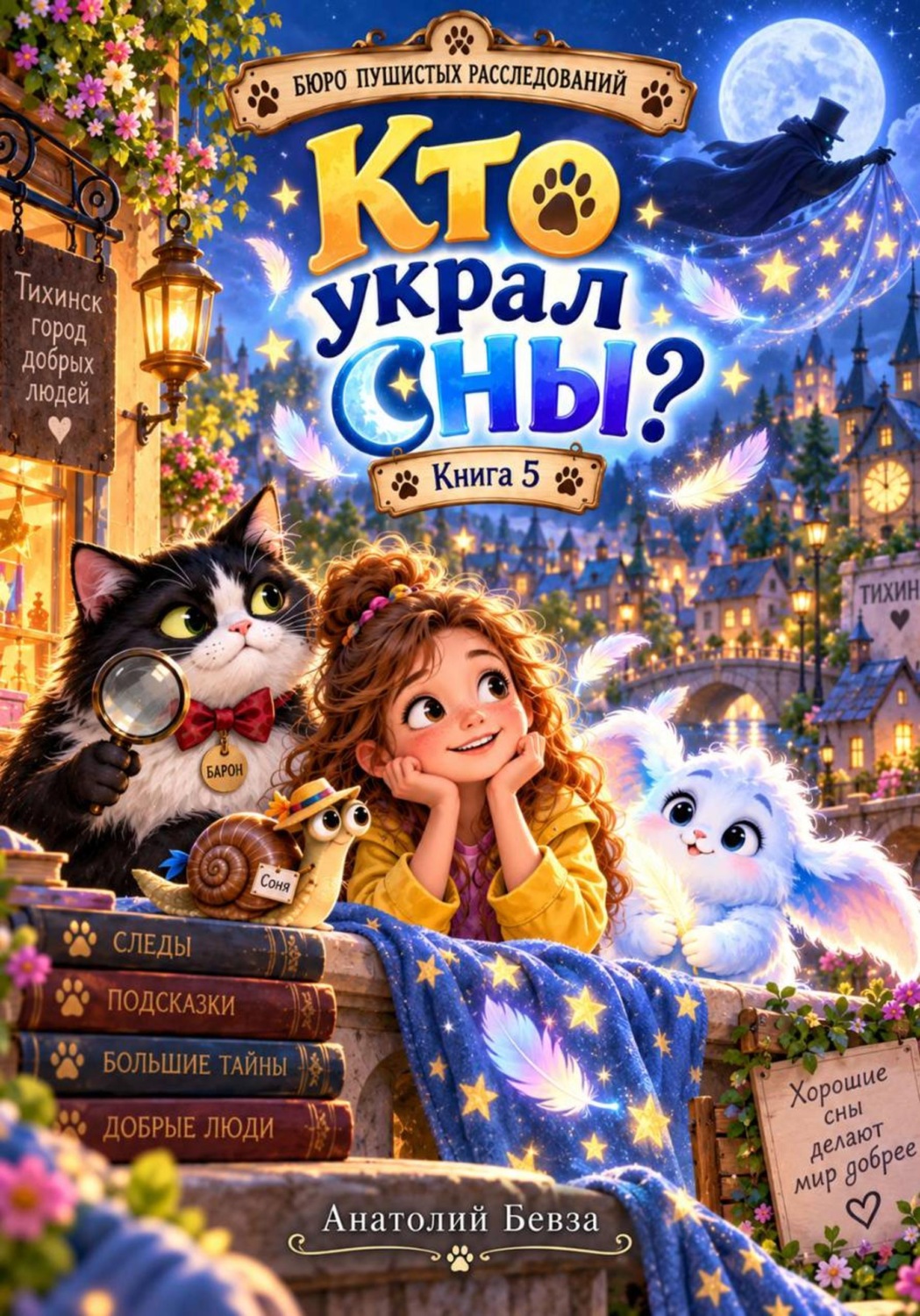 Обложка книги «Кто украл сны»