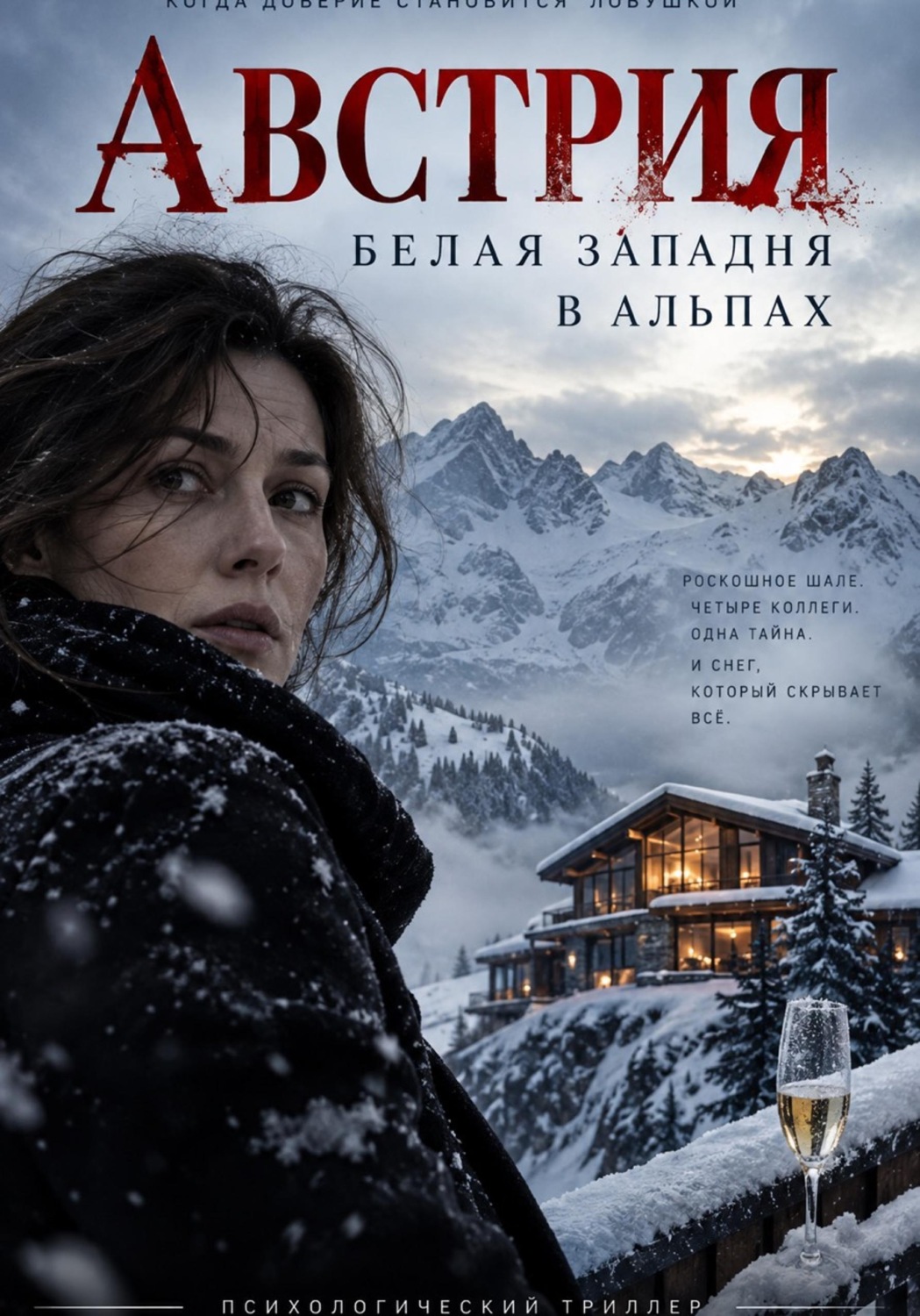 Обложка книги «Австрия. Белая западня в Альпах»