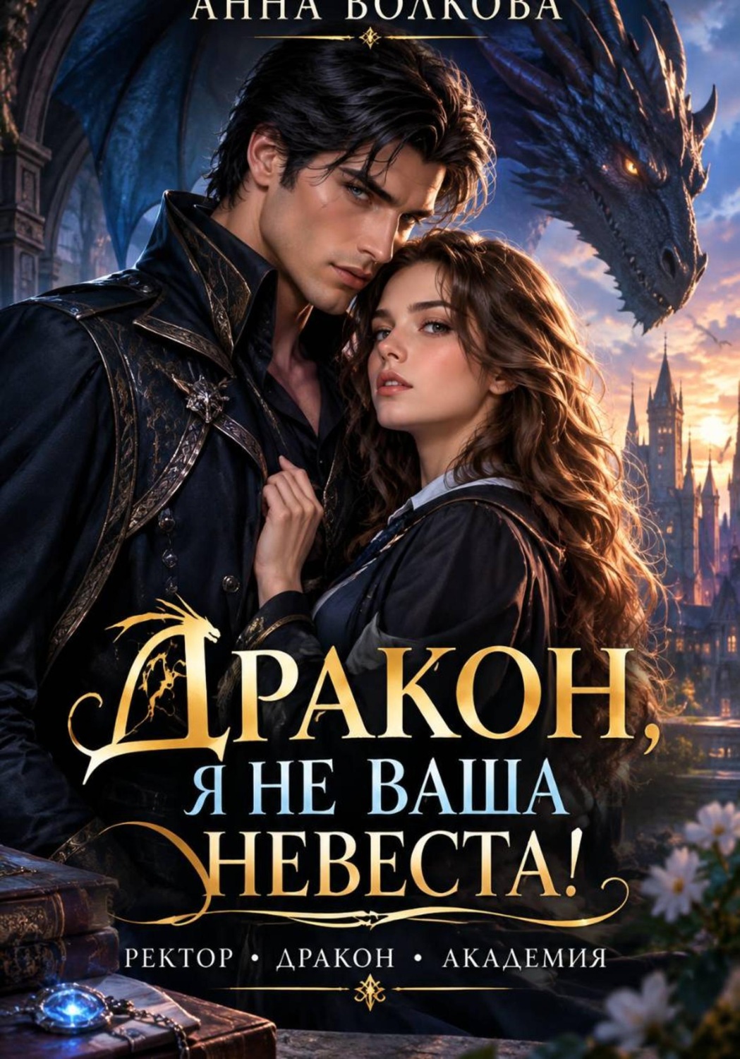 Обложка книги «Дракон, я не ваша невеста!»