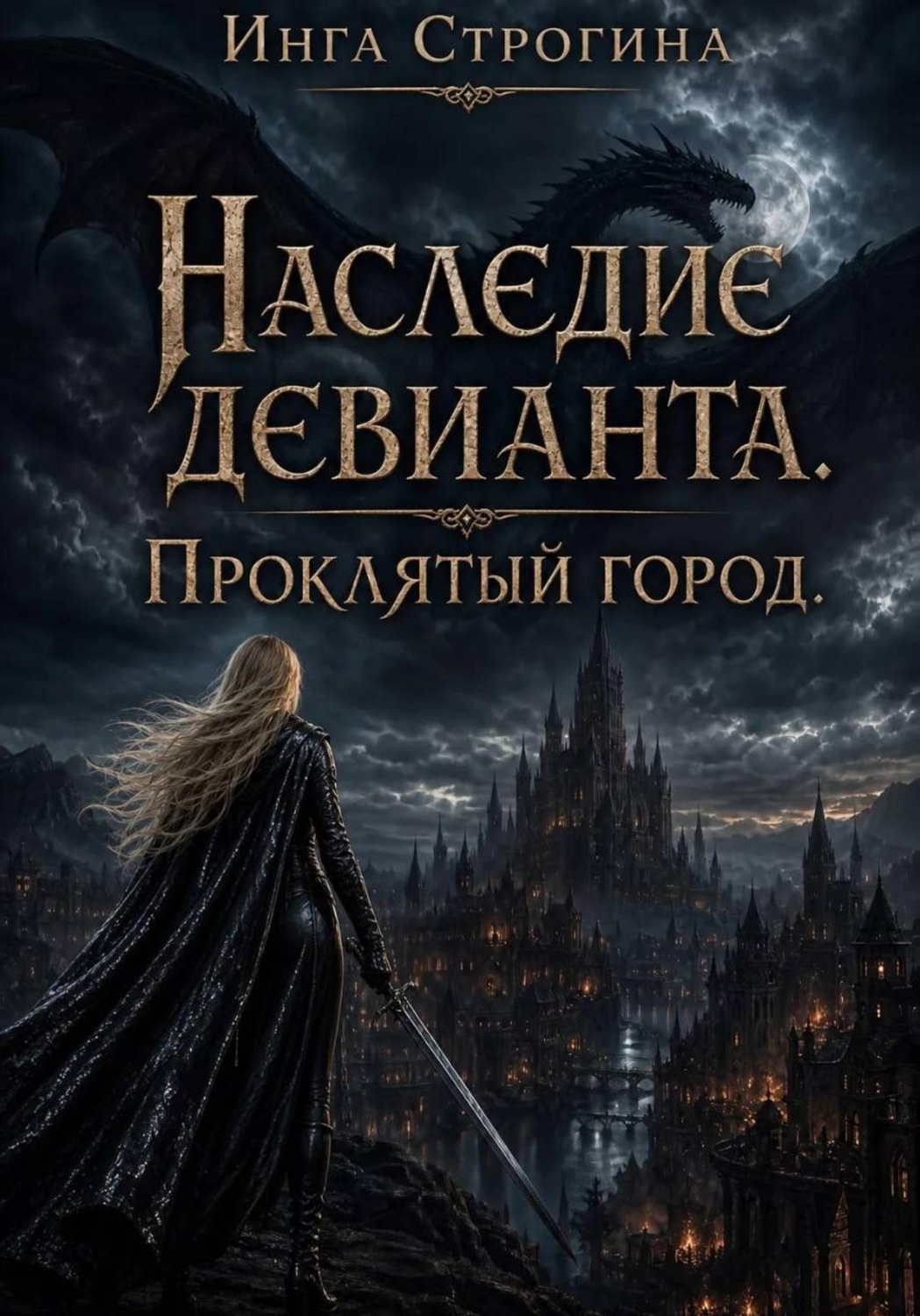 Обложка книги «Наследие девианта. Проклятый город»