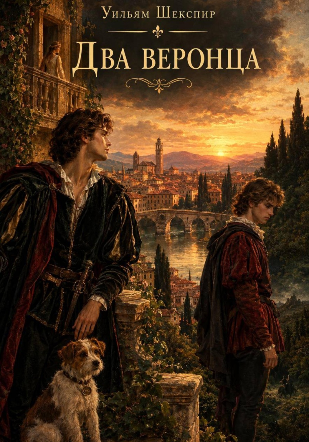 Обложка книги «Два веронца»