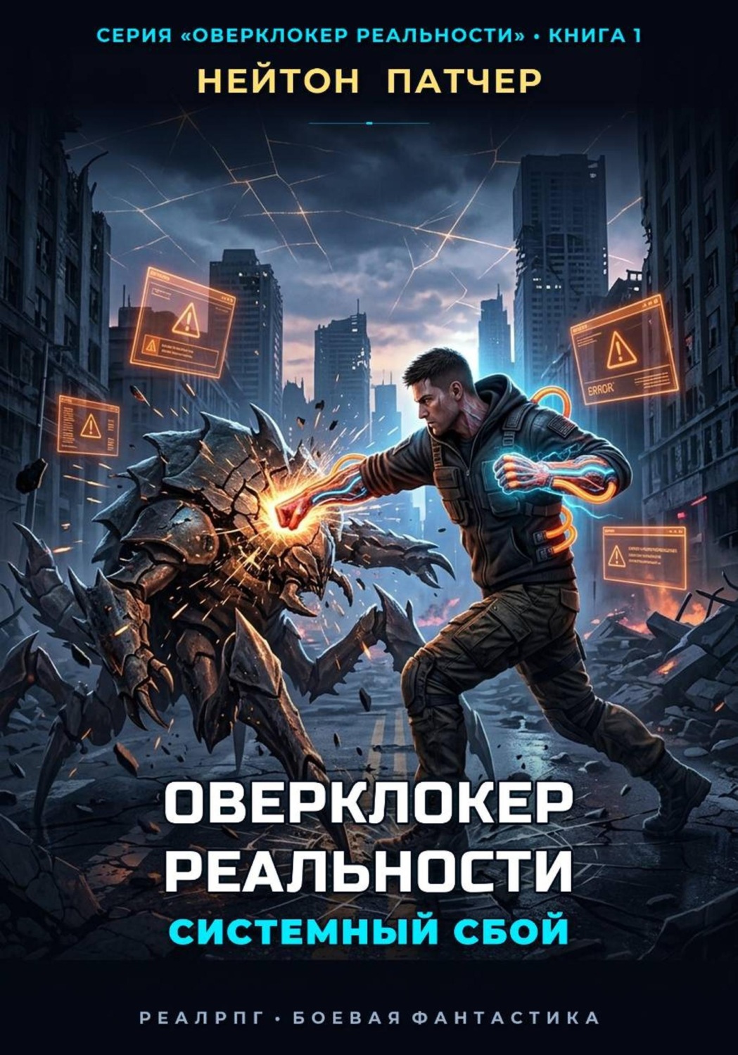 Обложка книги «Оверклокер Реальности: Системный сбой нулевого дня»