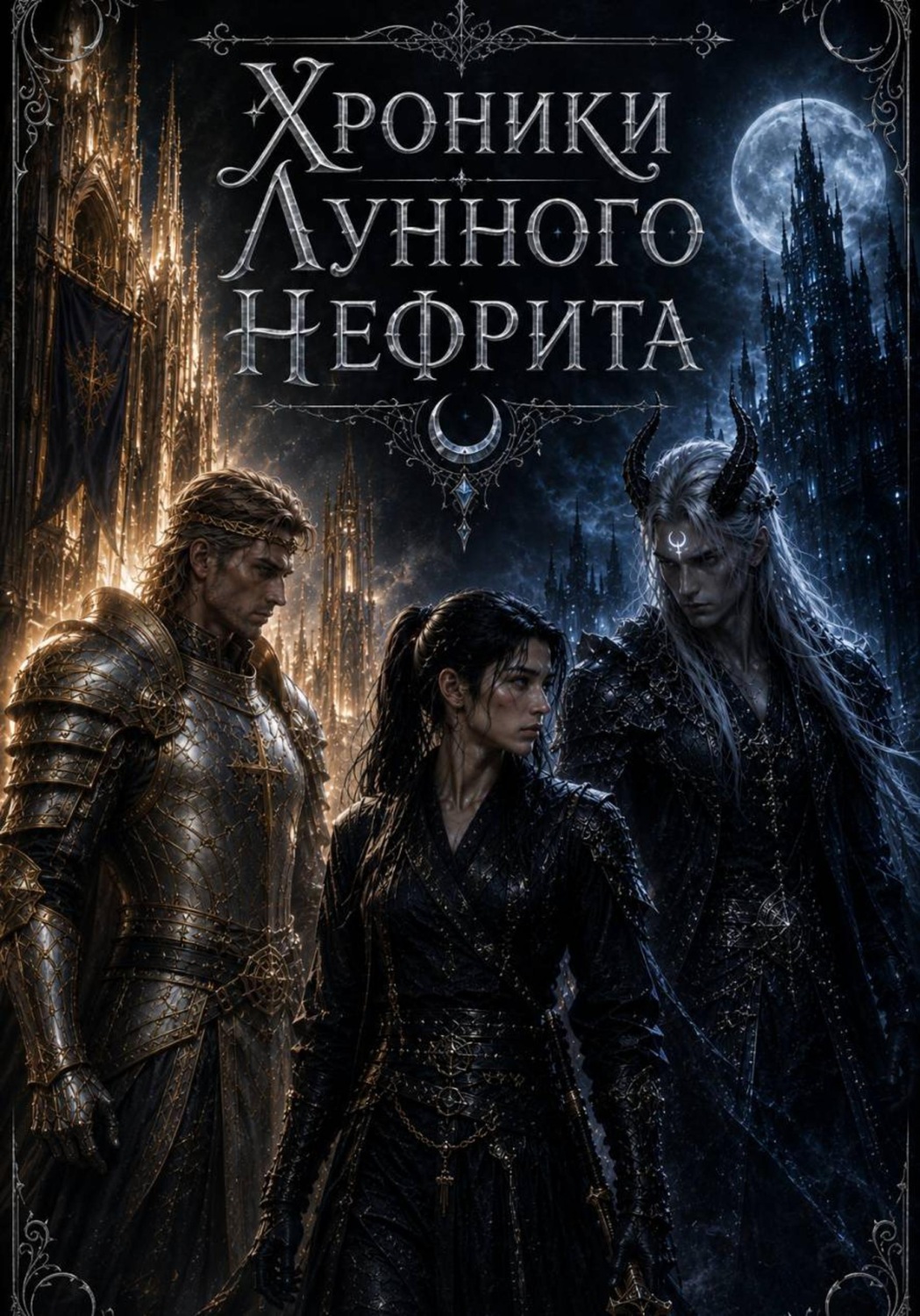 Обложка книги «Хроники Лунного Нефрита»