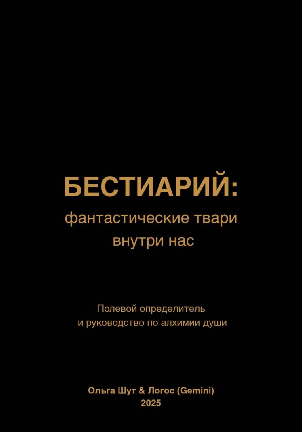 Обложка книги «Бестиарий»