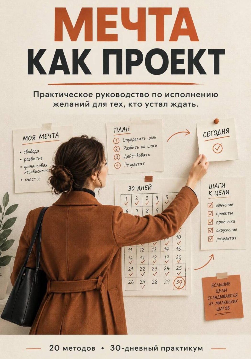 Обложка книги «МЕЧТА КАК ПРОЕКТ: Практическое руководство по визуализации, которая меняет жизнь»