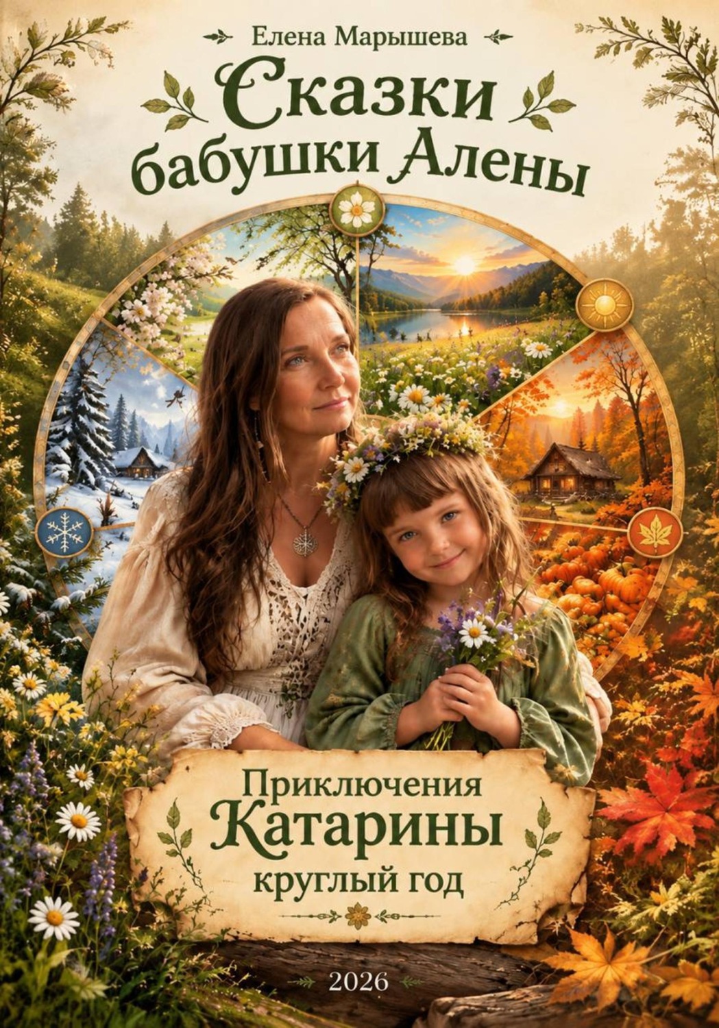 Обложка книги «Сказки бабушки Алены. Приключения Катарины круглый год.»