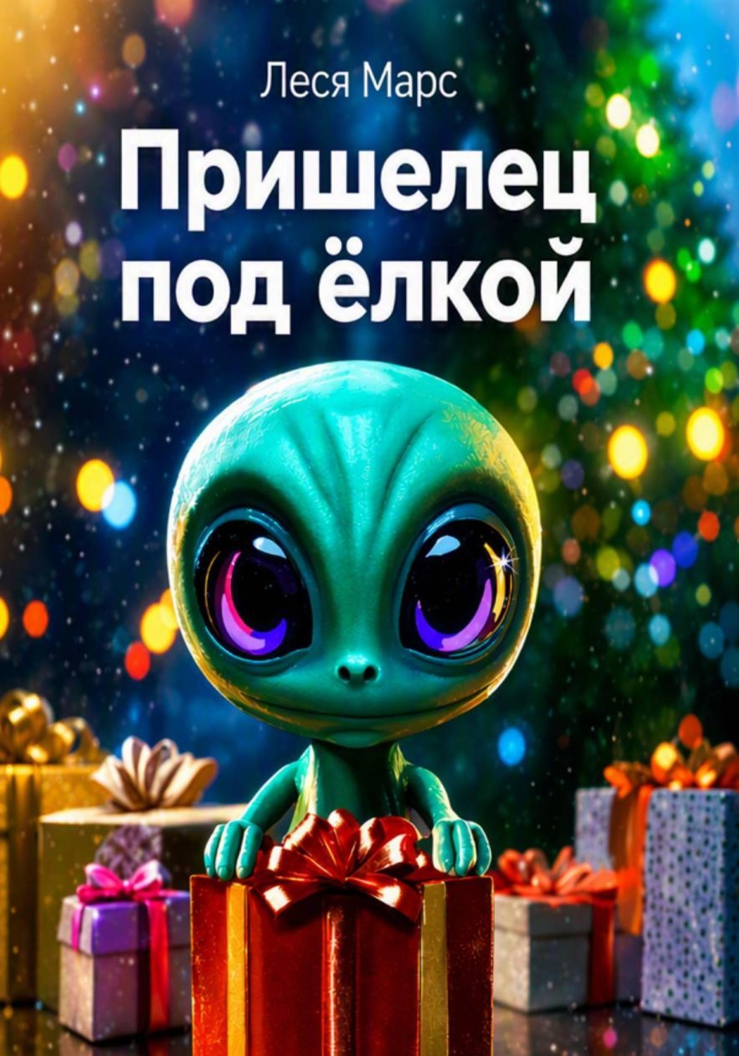 Обложка книги «Пришелец под ёлкой»