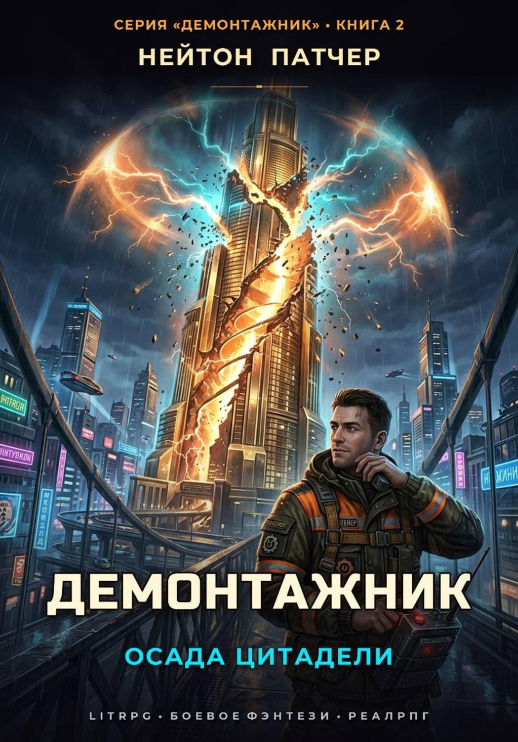 Обложка книги «Демонтажник: Осада цитадели»