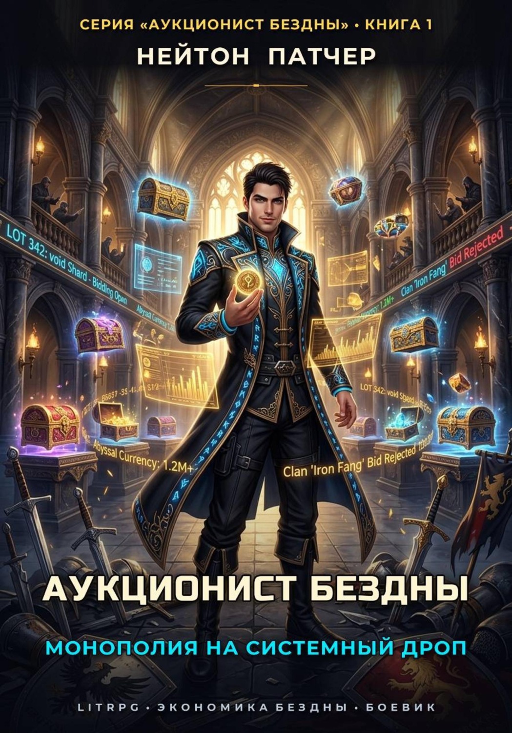 Обложка книги «Аукционист Бездны: Монополия на системный дроп»