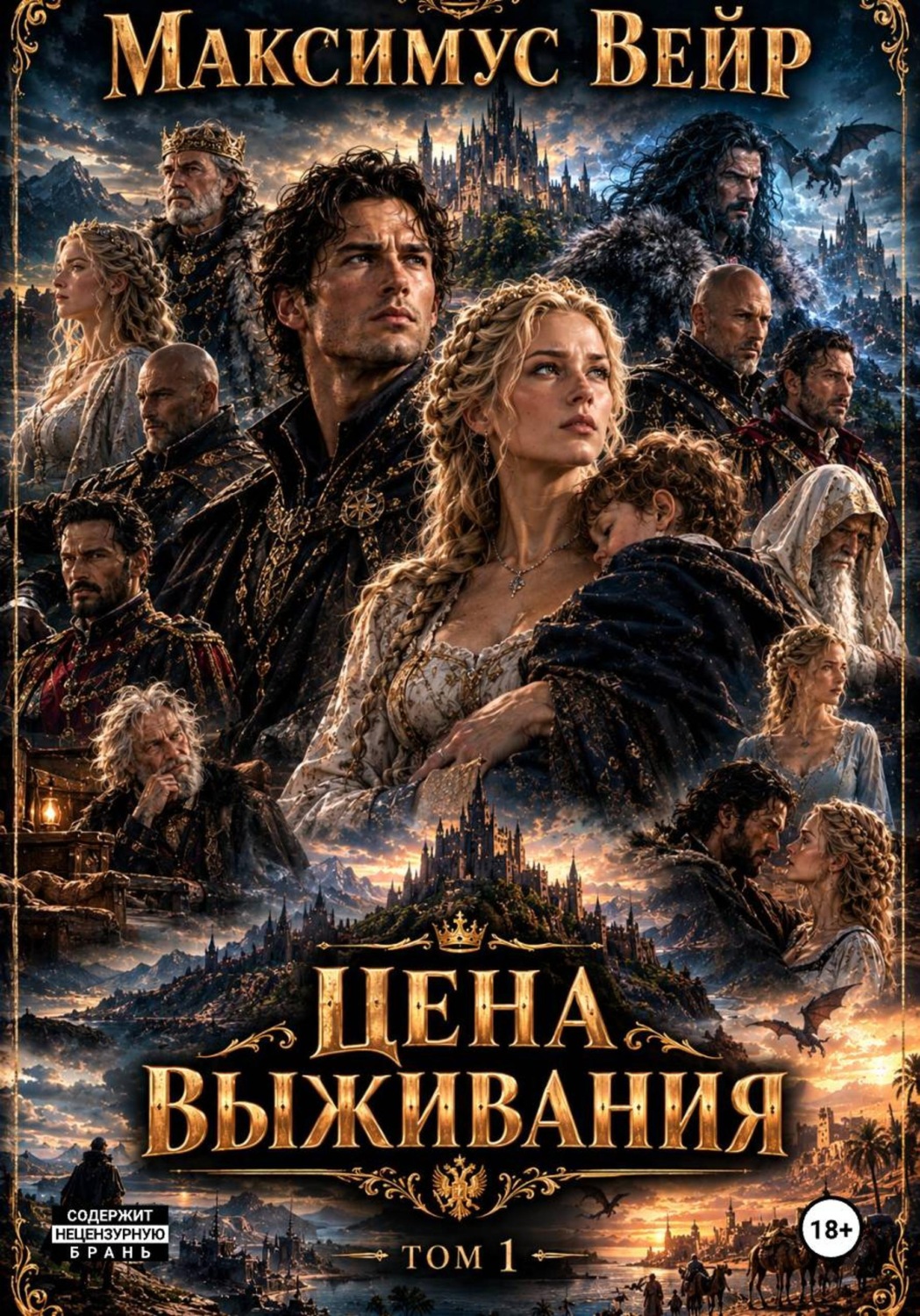 Обложка книги «Максимус Вейр "Цена выживания"»