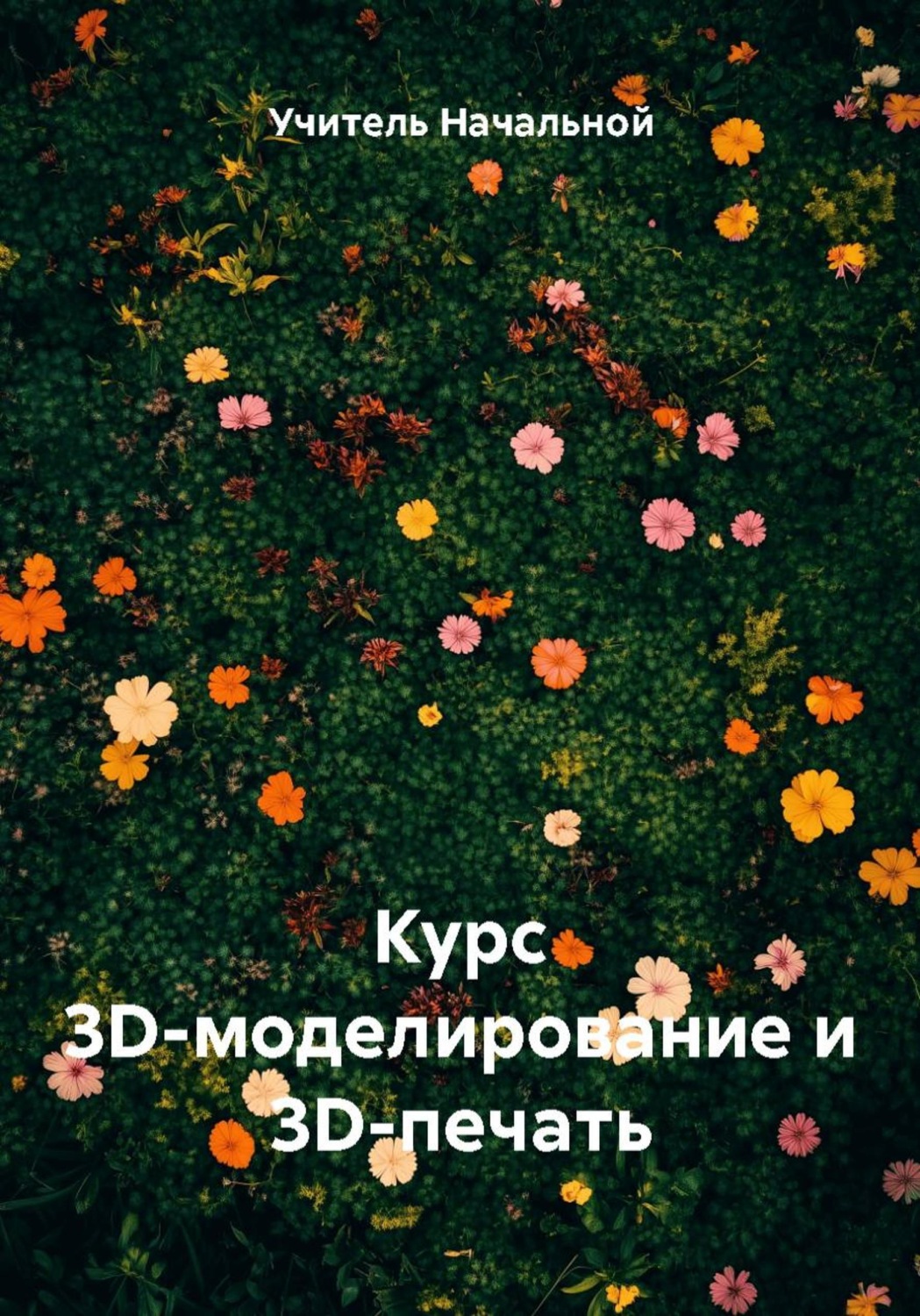 Обложка книги «Курс 3D-моделирование и 3D-печать»
