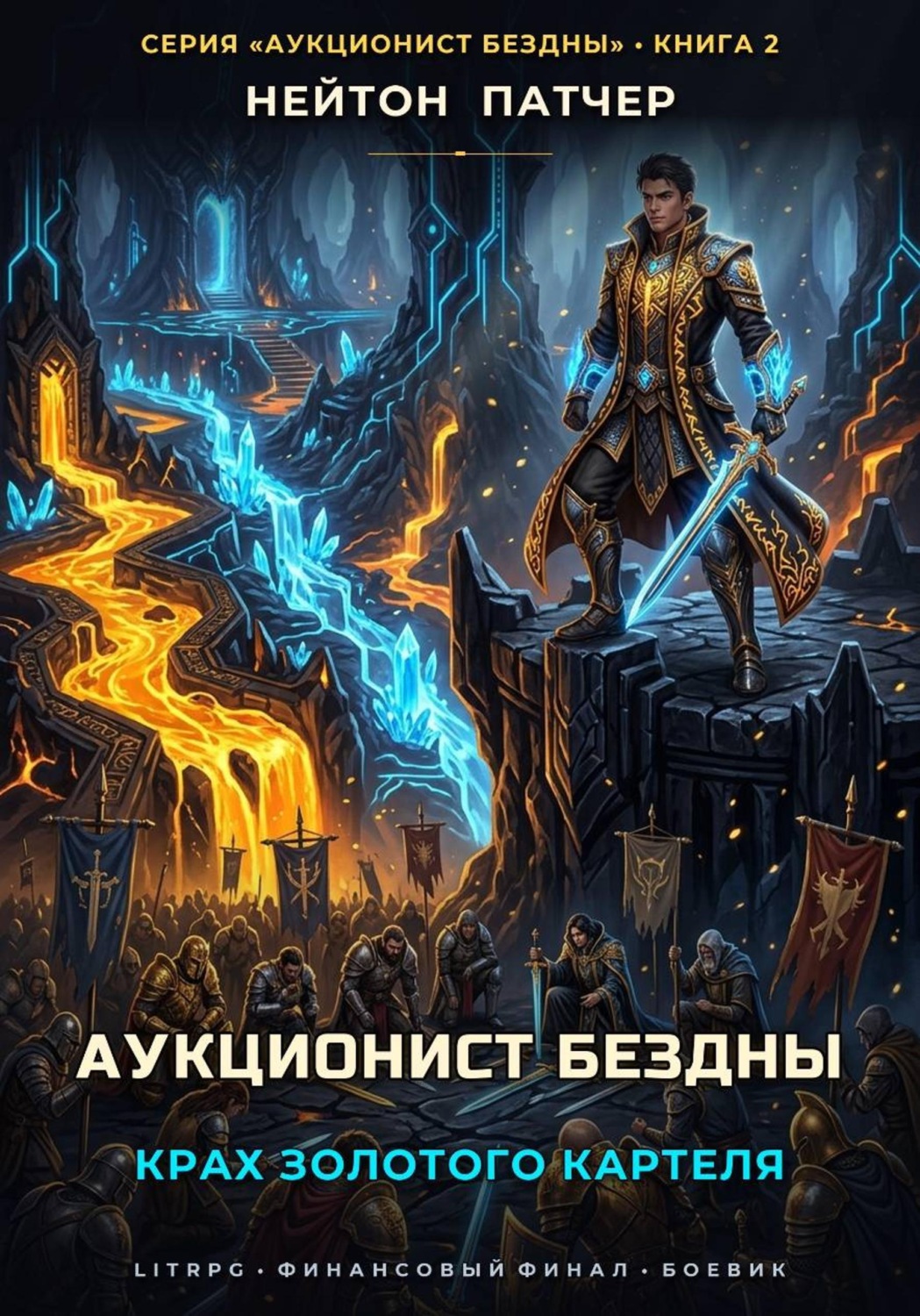 Обложка книги «Аукционист Бездны: Крах Золотого Картеля»