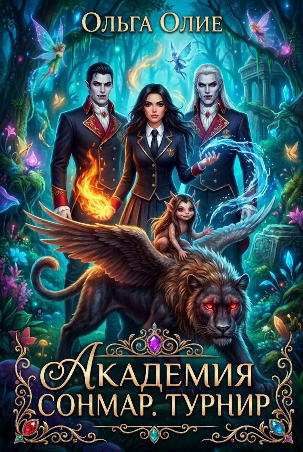 Обложка книги «Академия Сонмар. Турнир»