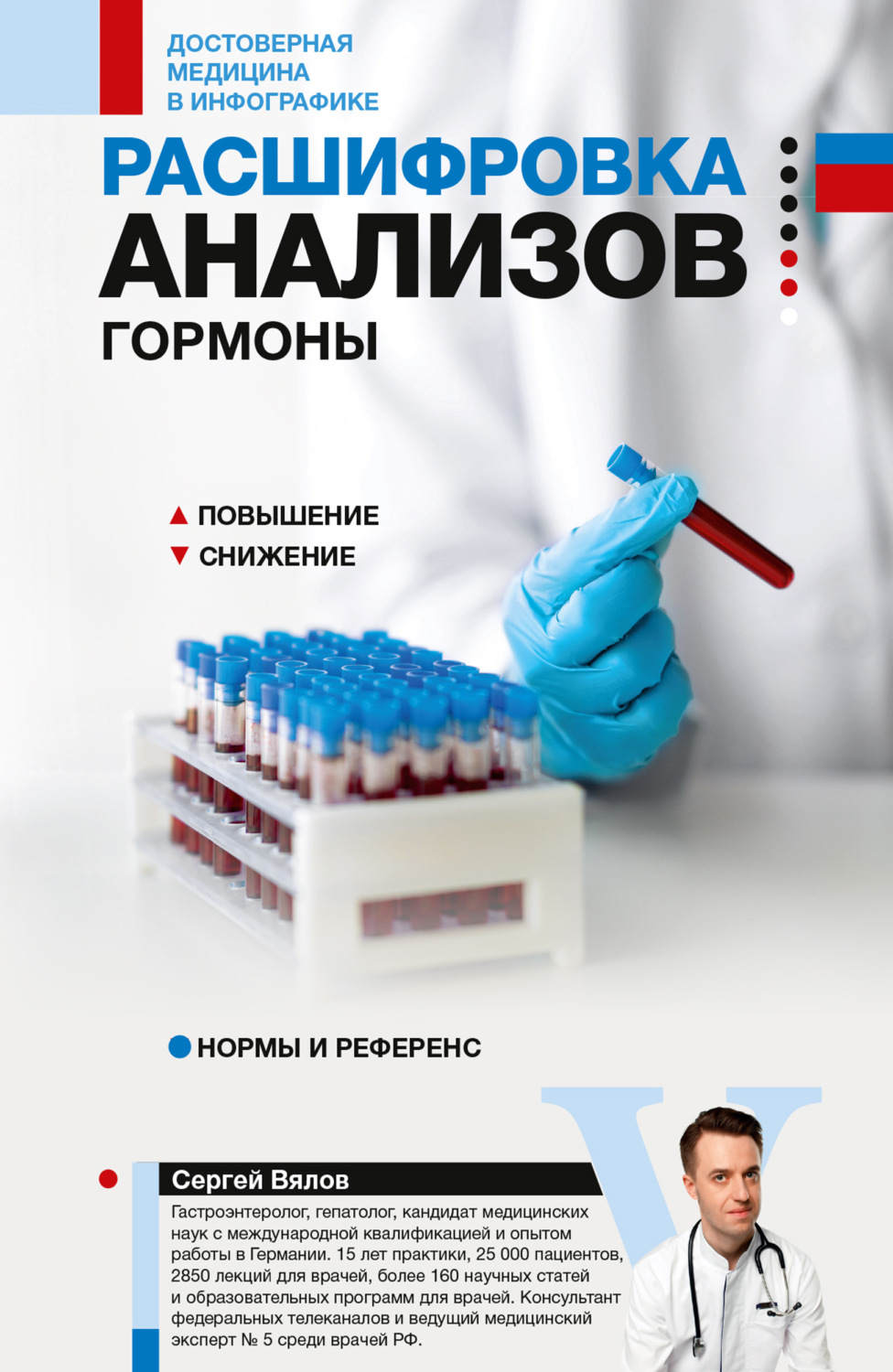 Обложка книги «Расшифровка анализов: гормоны»