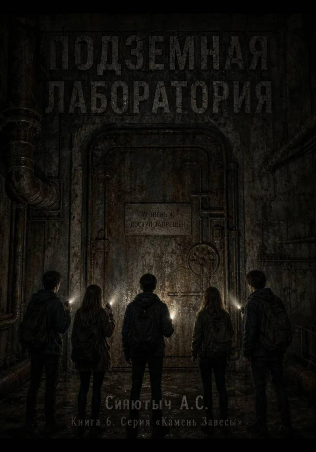 Обложка книги «Подземная лаборатория»