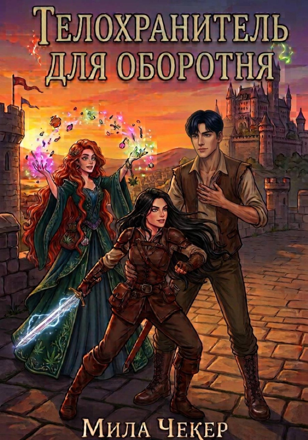 Обложка книги «Телохранитель для оборотня»