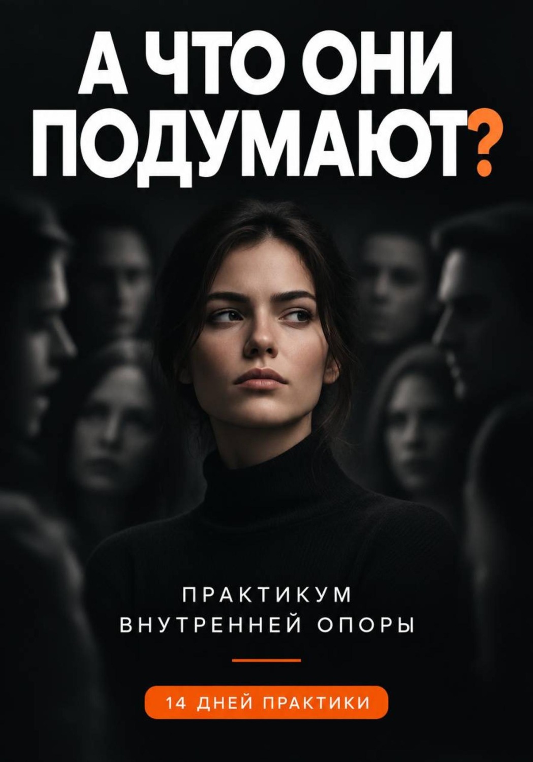 Обложка книги «А ЧТО ОНИ ПОДУМАЮТ? Практикум внутренней опоры как принимать решения самостоятельно и выдерживать неодобрение»